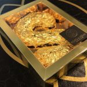 gouden sinterklaasletter Coco & Sebas Pure Luxe