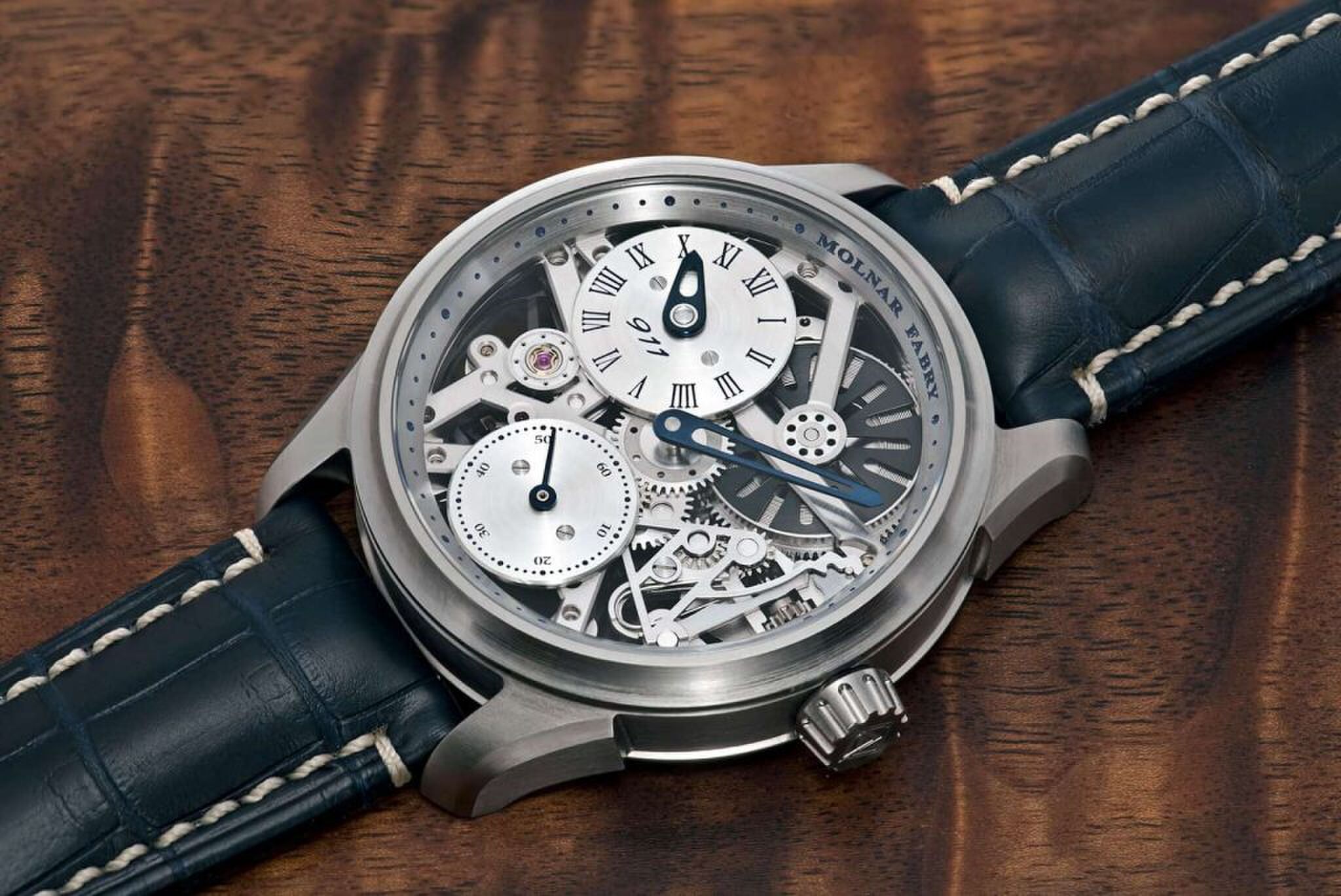 molnar fabry time machine regulator 911 porsche one-off horloge Pure Luxe