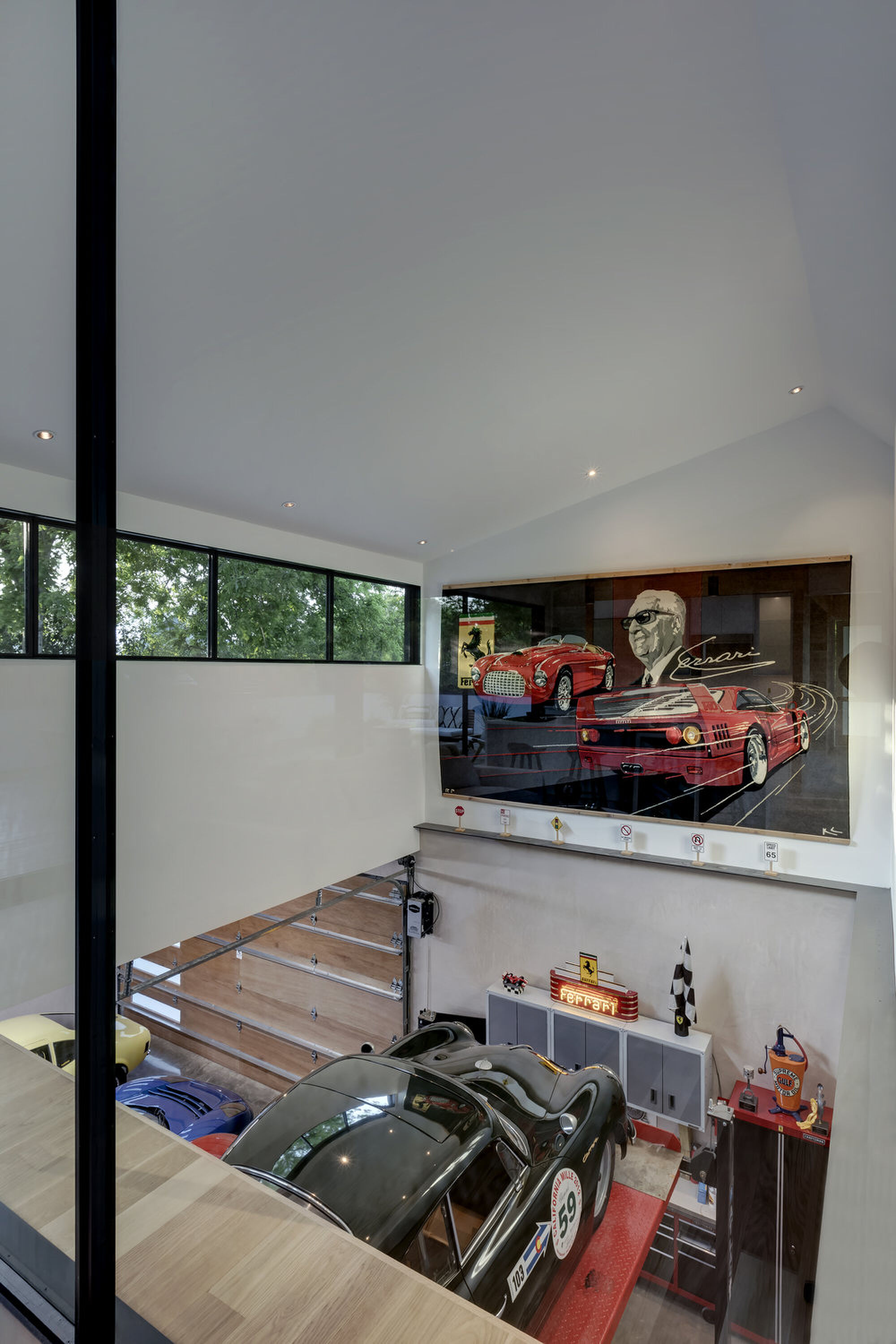 dit is de droomwoning van iedere autoliefhebber in Austin Texas Pure Luxe