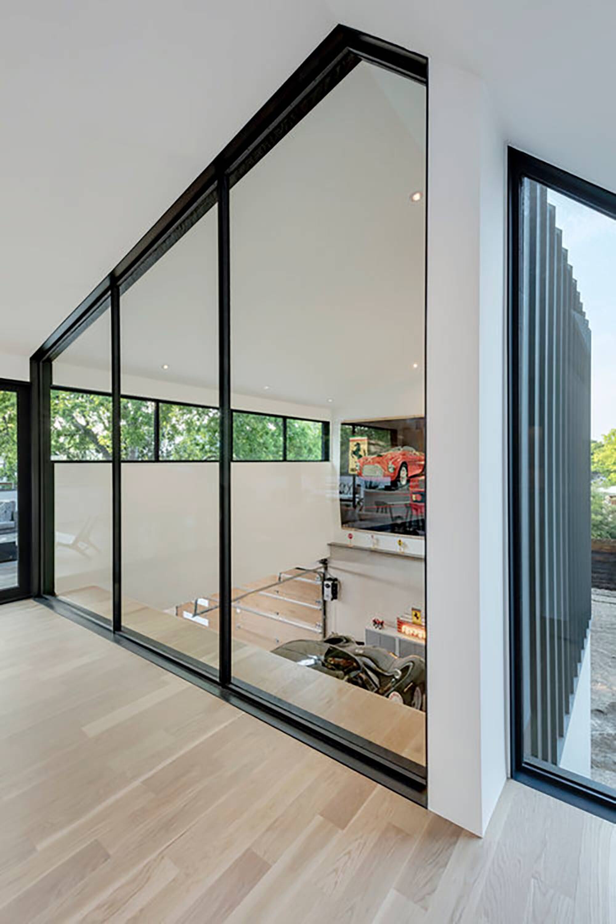 dit is de droomwoning van iedere autoliefhebber in Austin Texas Pure Luxe