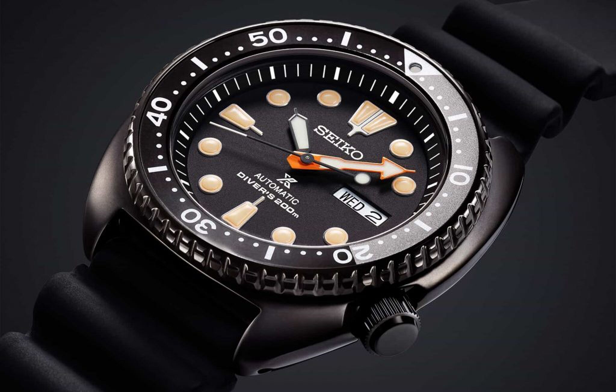twee nieuwe Seiko turtle divers Pure Luxe