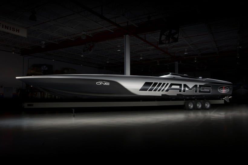 AMG Project One Cigarette Racing boot raceboot Pure Luxe