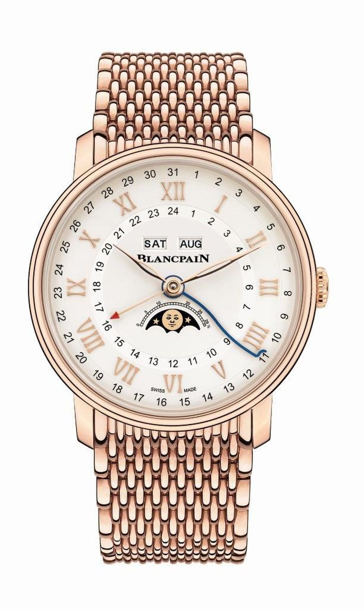 blancpain villeret quantième complet gmt baselworld horloge Pure Luxe