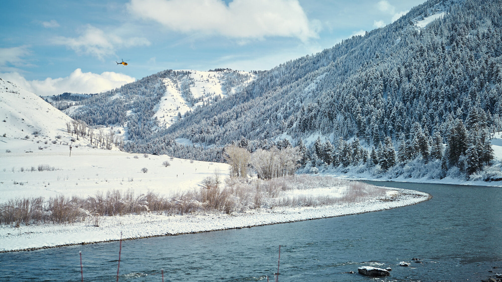 heli-skiën ski snowboarden wintersport extreme sports Pure Luxe