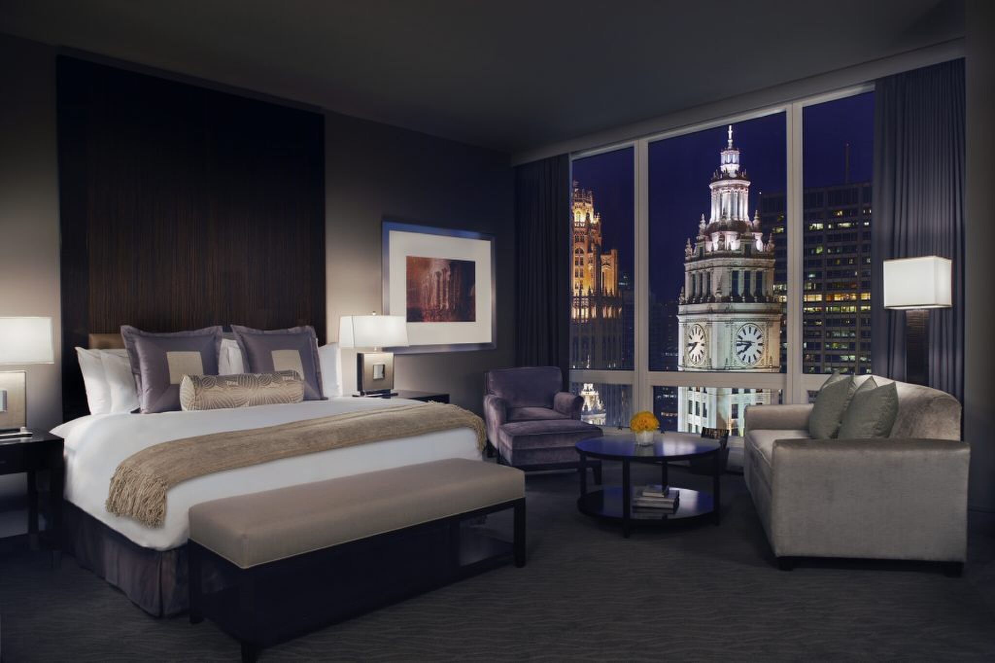 hotelkamer uitzicht hotel stad Pure Luxe