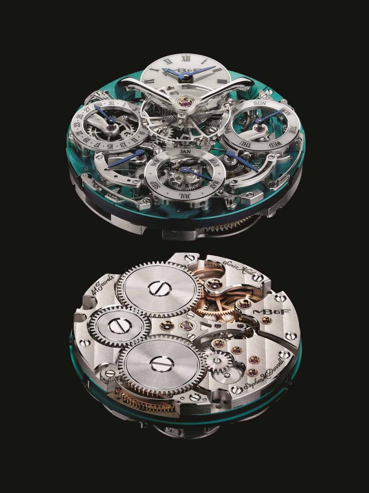 MB&F legacy machine perpetual calendar titanium Pure Luxe