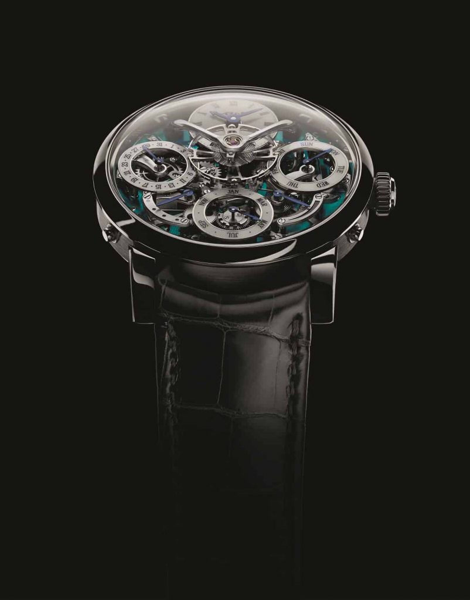 MB&F legacy machine perpetual calendar titanium Pure Luxe