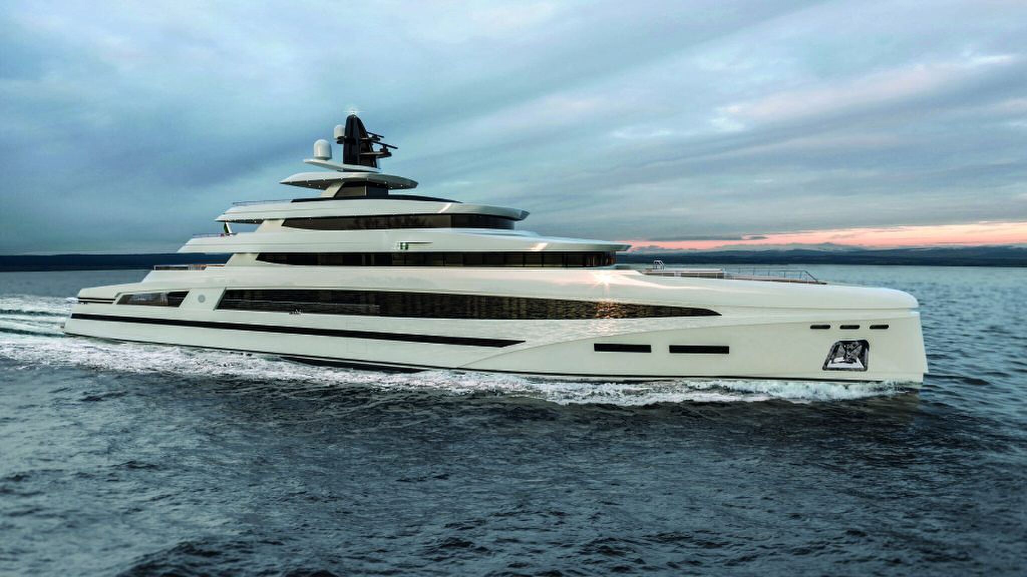 rosetti superjacht 85 meter scheepsbouwer Pure Luxe