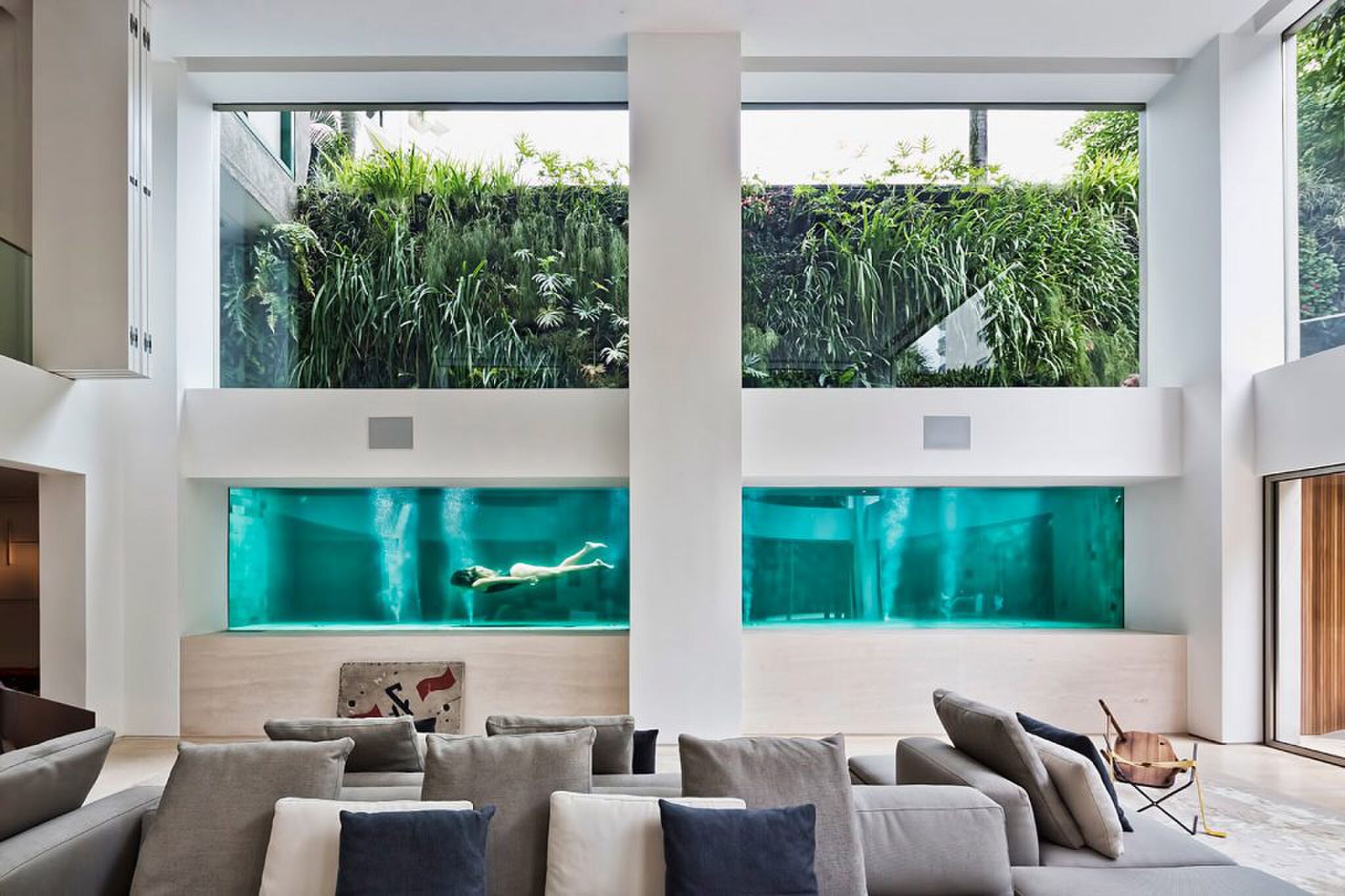 são paulo duplex woning villa fernanda marques architects Pure Luxe