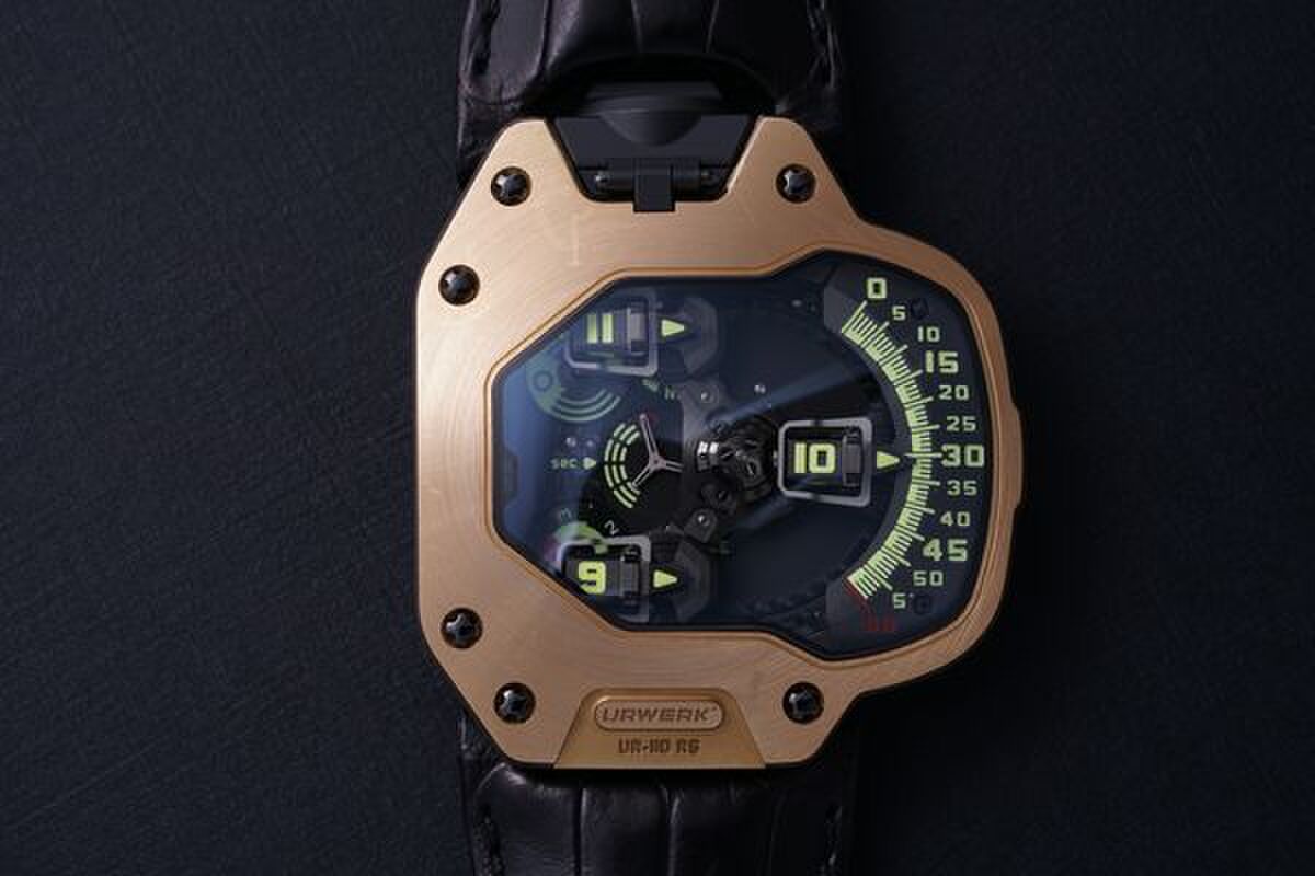 urwerk genève horloge ur-110 RS Robert Downey Jr. Spiderman Homecoming veiling Pure Luxe