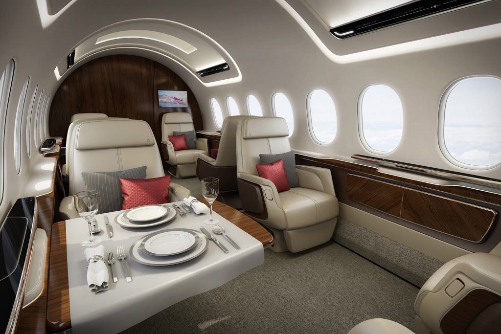 aerion as2 supersonic jet priv&eacute;vliegtuig Pure Luxe
