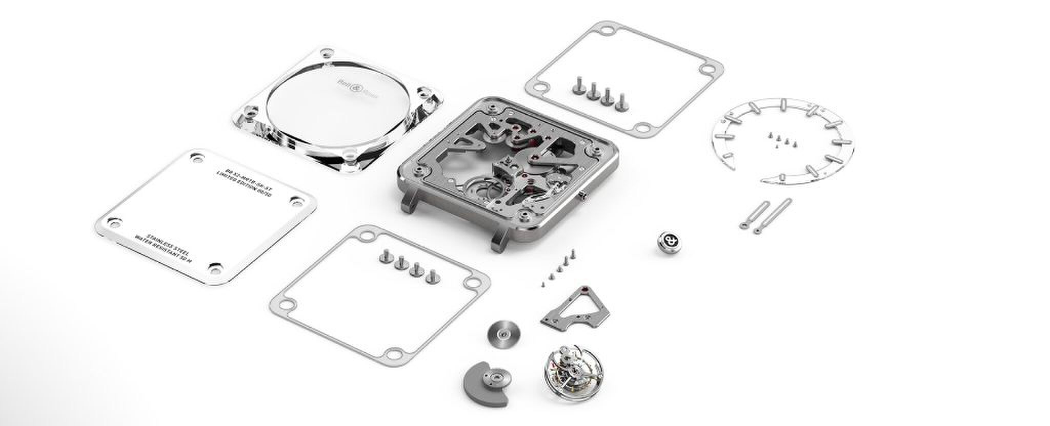 Bell & Ross BR-X2 Tourbillon microrotor horloge Pure Luxe