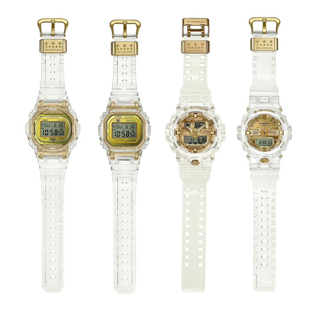 Casio gold glacier G-Shock PURE LUXE
