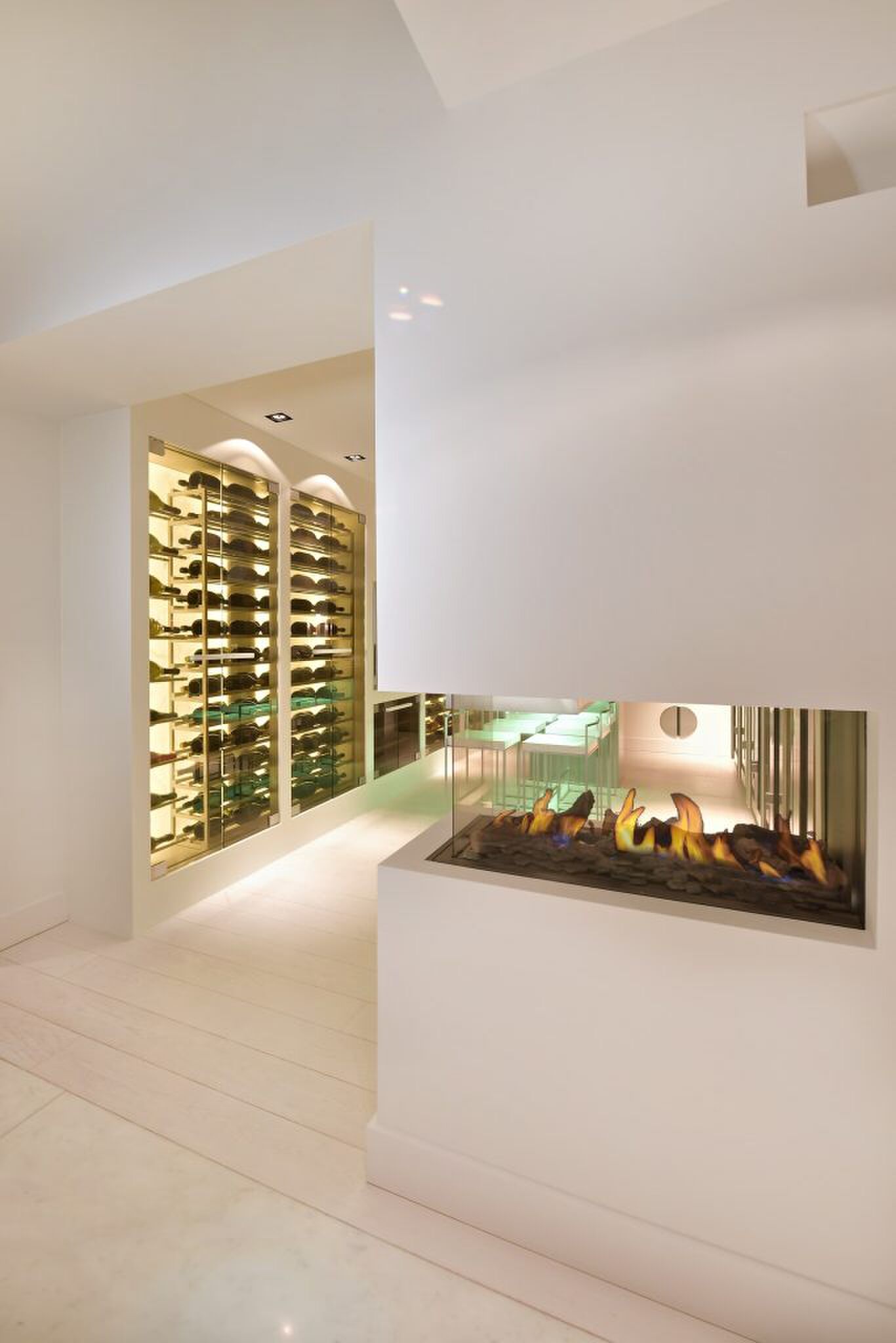 RMR Interieurbouw klimaatkast champagne Pure Luxe