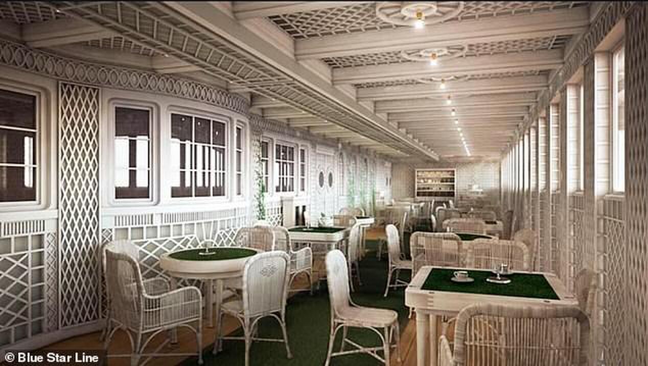 titanic II passagiersschip blue star line Pure Luxe