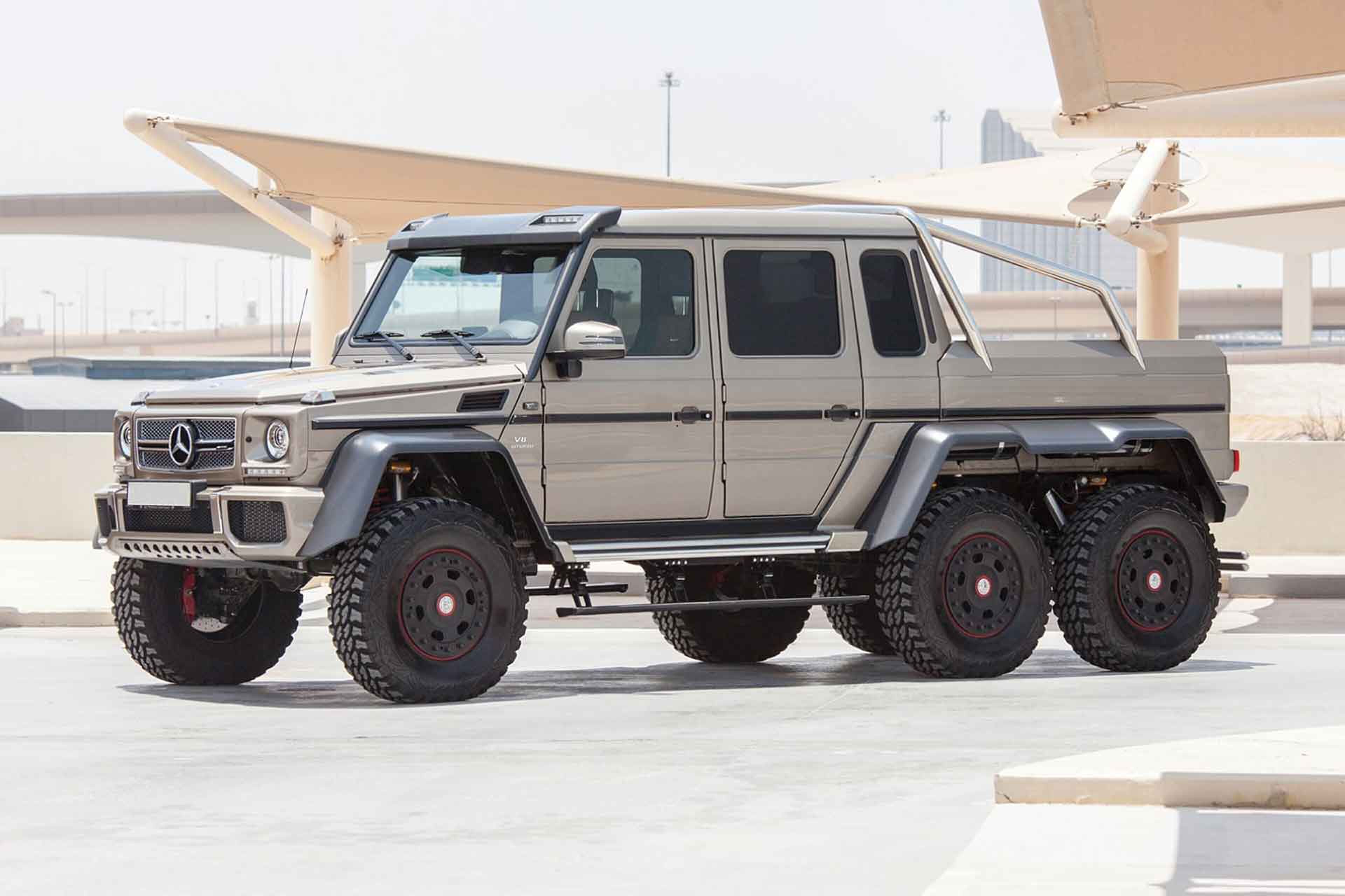 G63 Je kunt nu meebieden op deze extreme Mercedes-Benz G63 AMG 6×6