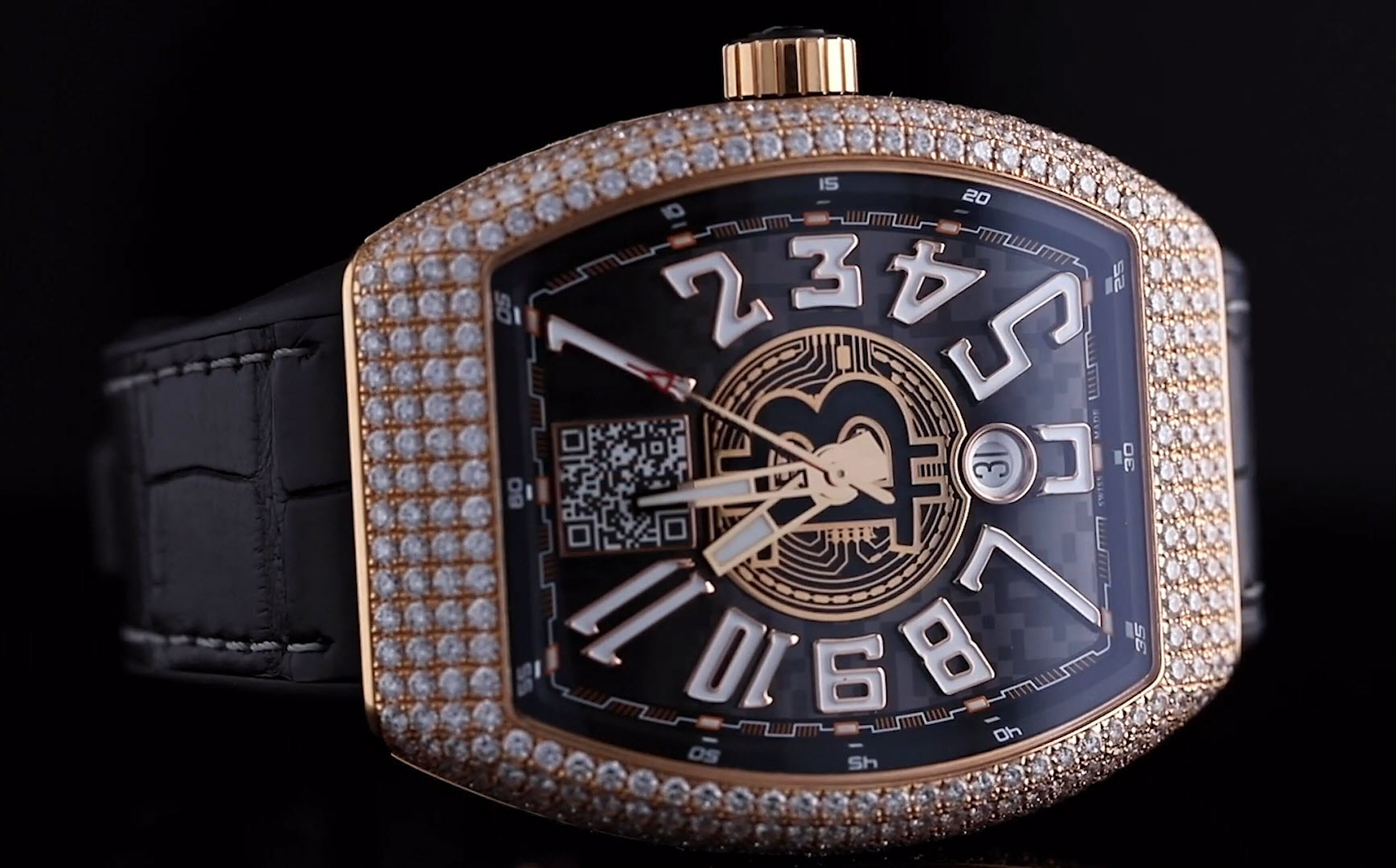 Dit horloge van ruim €52.000 is voor de echte Bitcoin-liefhebber