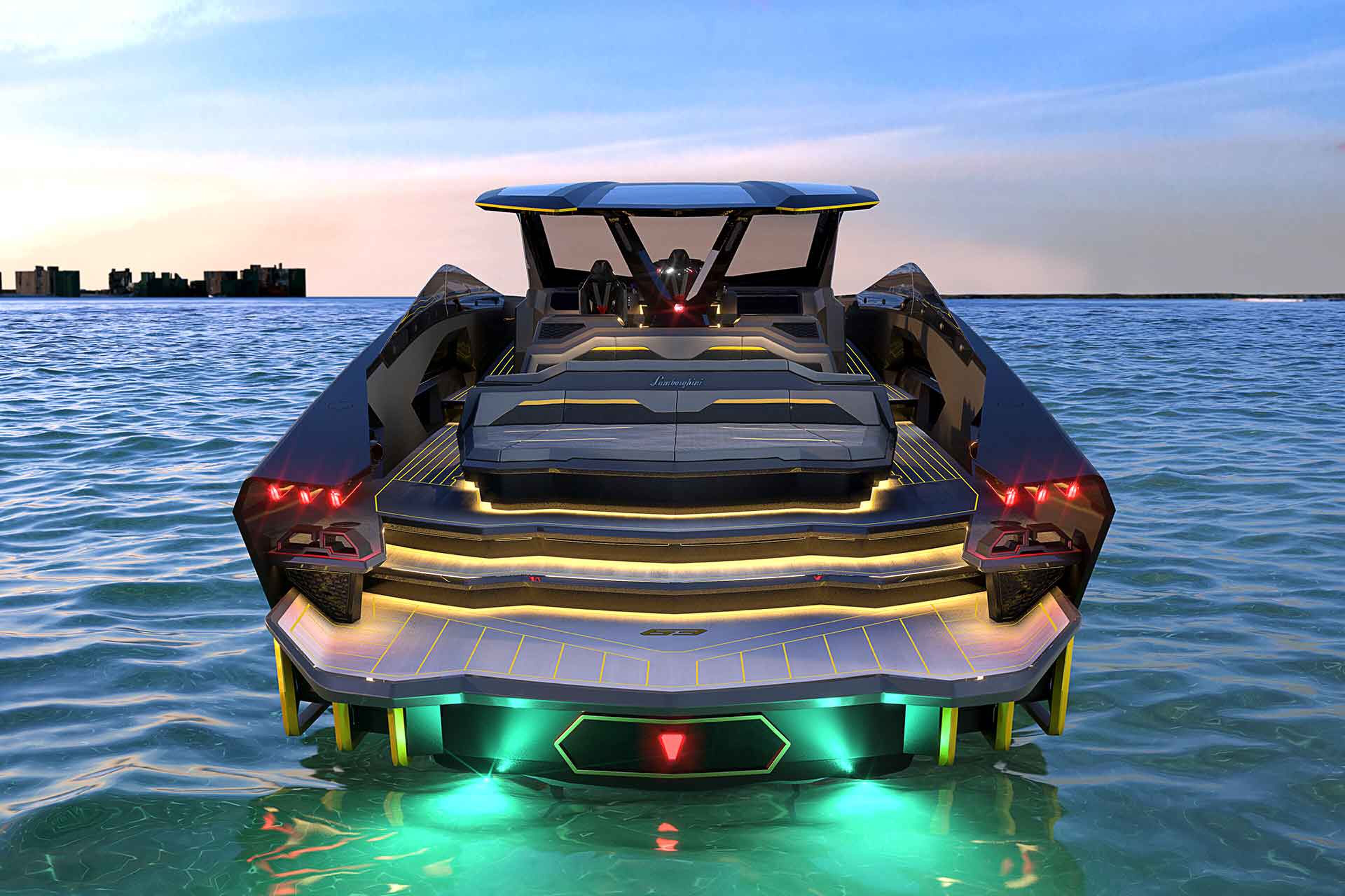 lamborghini tecnomar 63 jacht The Italian Sea Group Pure Luxe