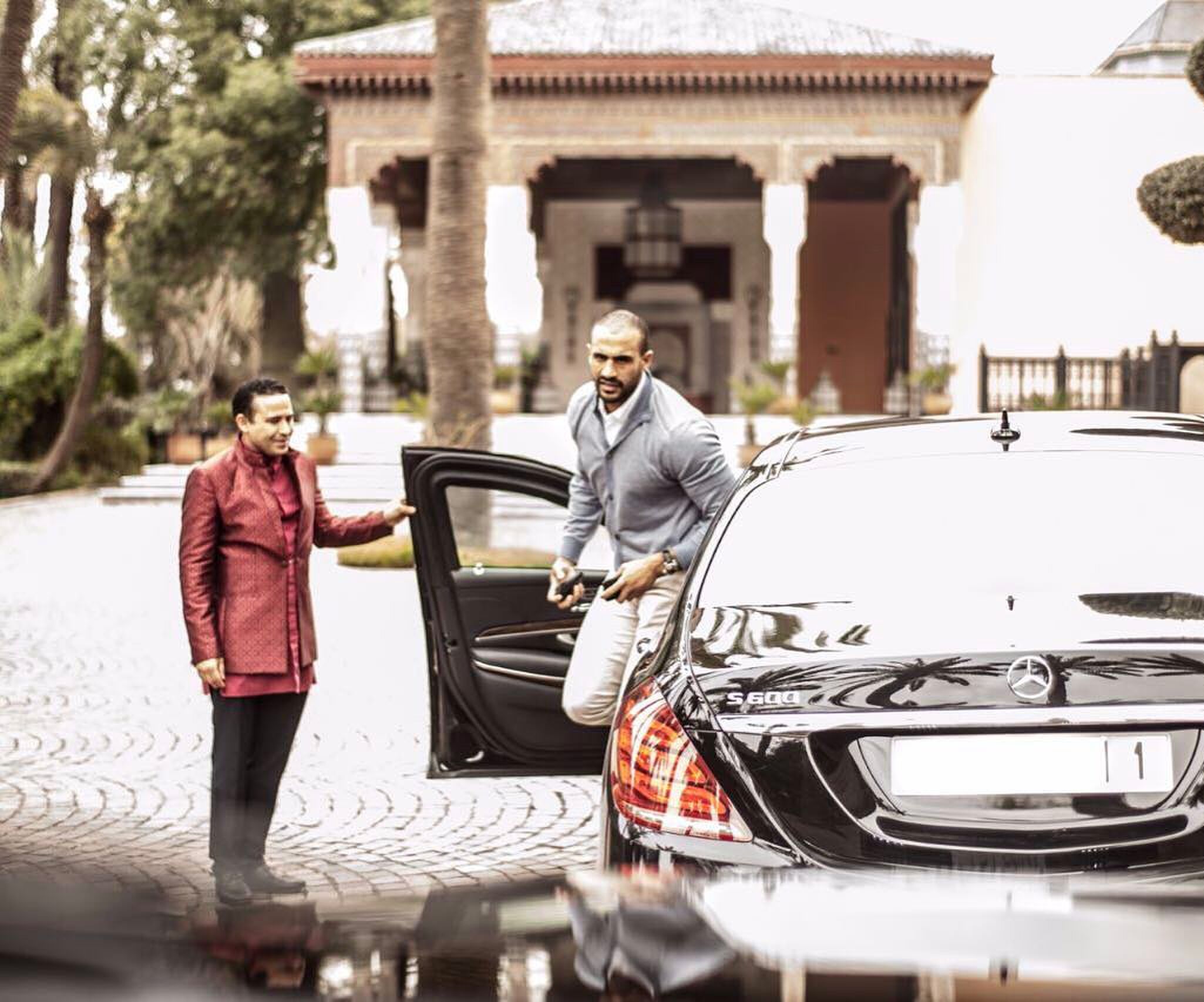 wagenpark van kickbokser Badr Hari