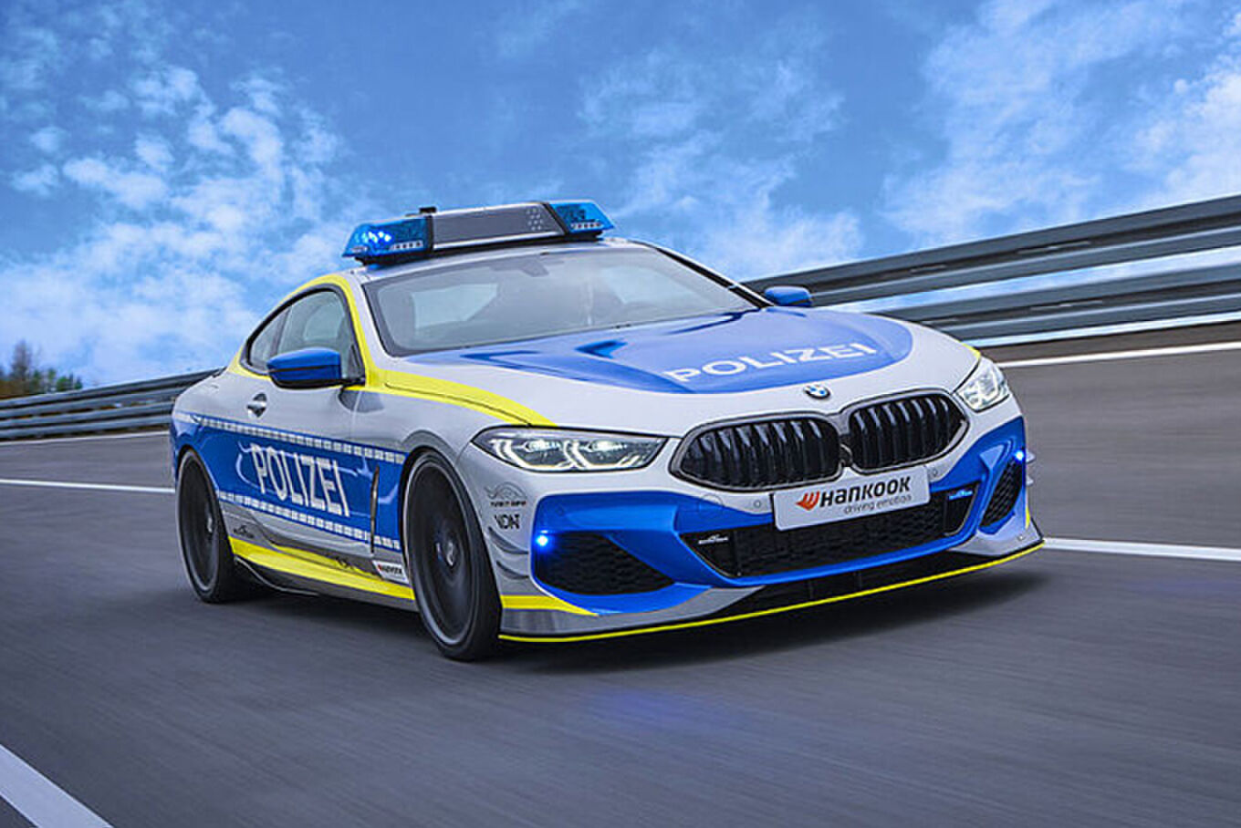 politie BMW M850i
