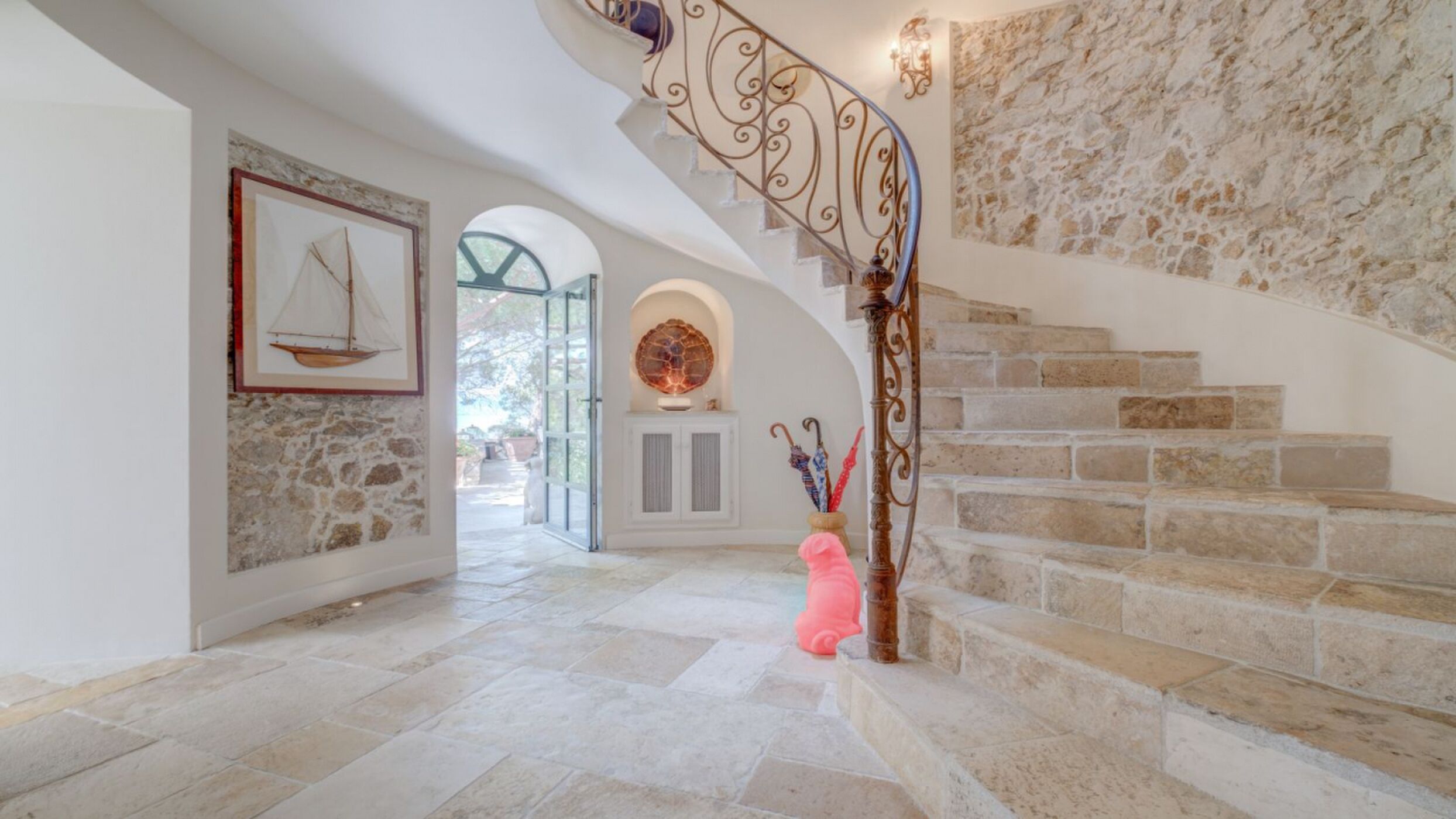 De villa van Gert Verhulst in Saint-Tropez