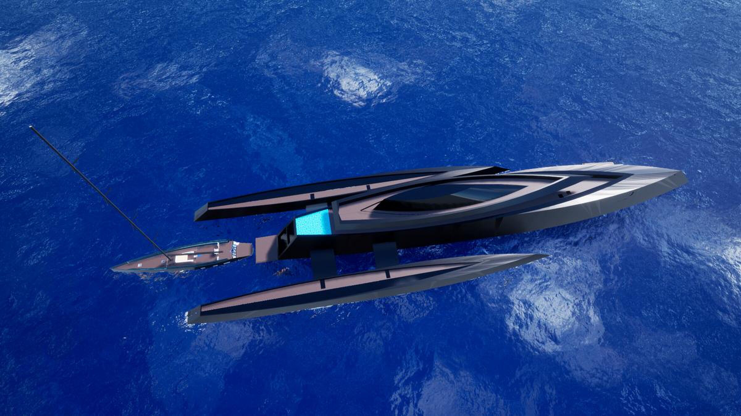 Trimaran Superjacht