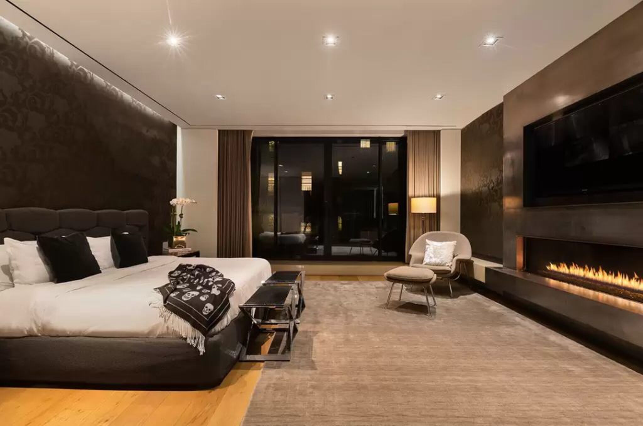 Travis Scott slaapkamer