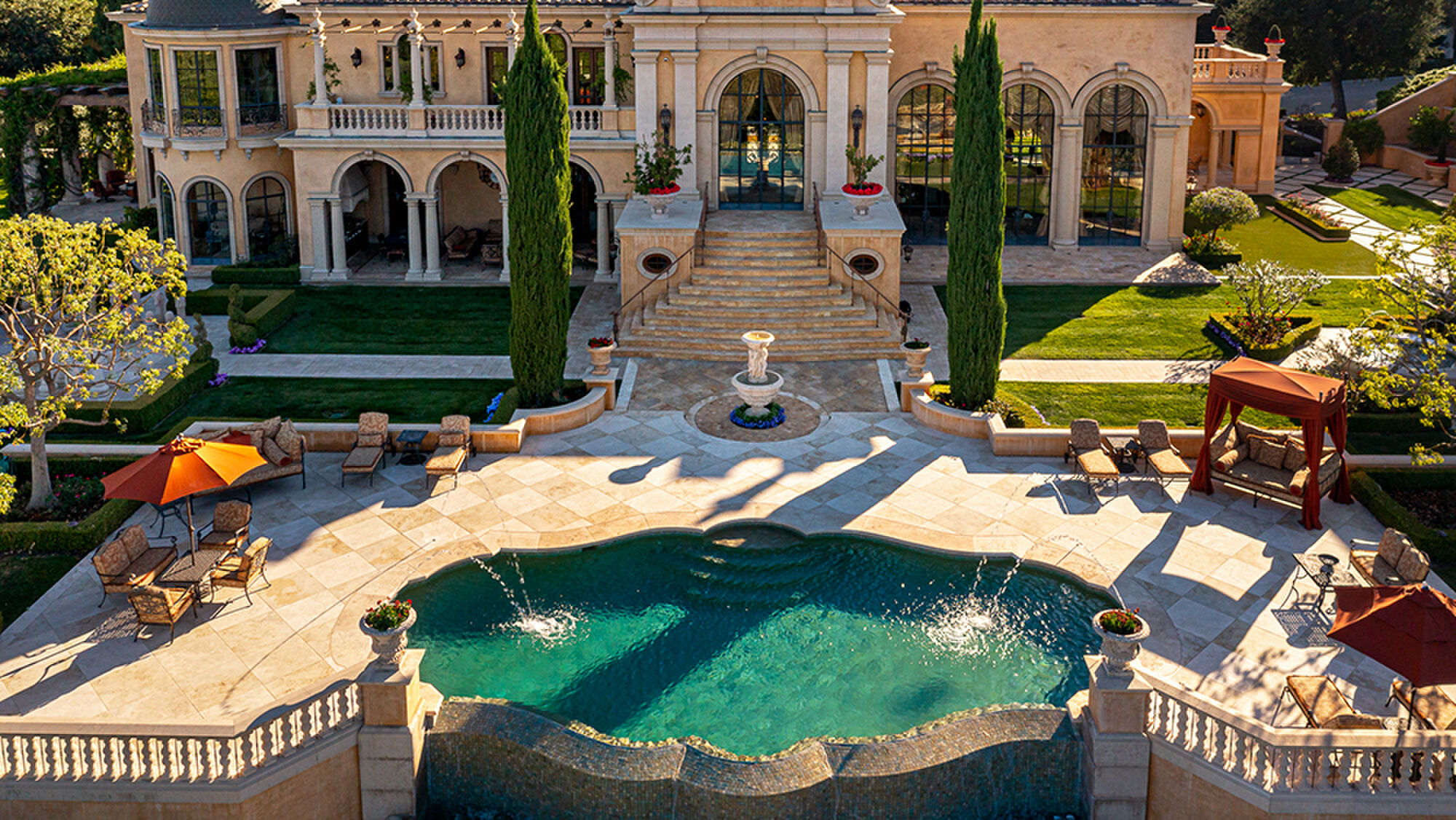 Californië infinity-pool