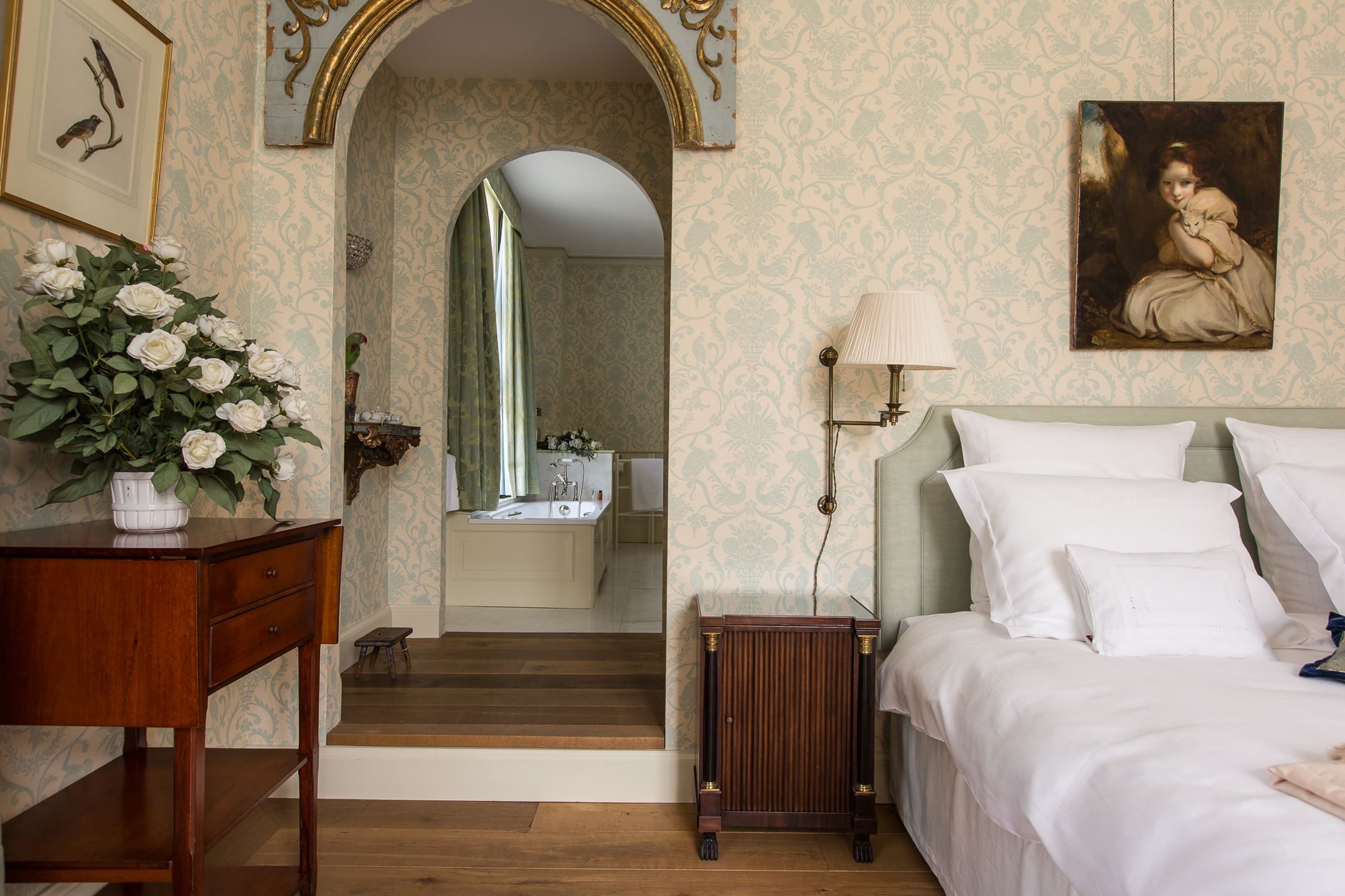 Kasteel slaapkamer