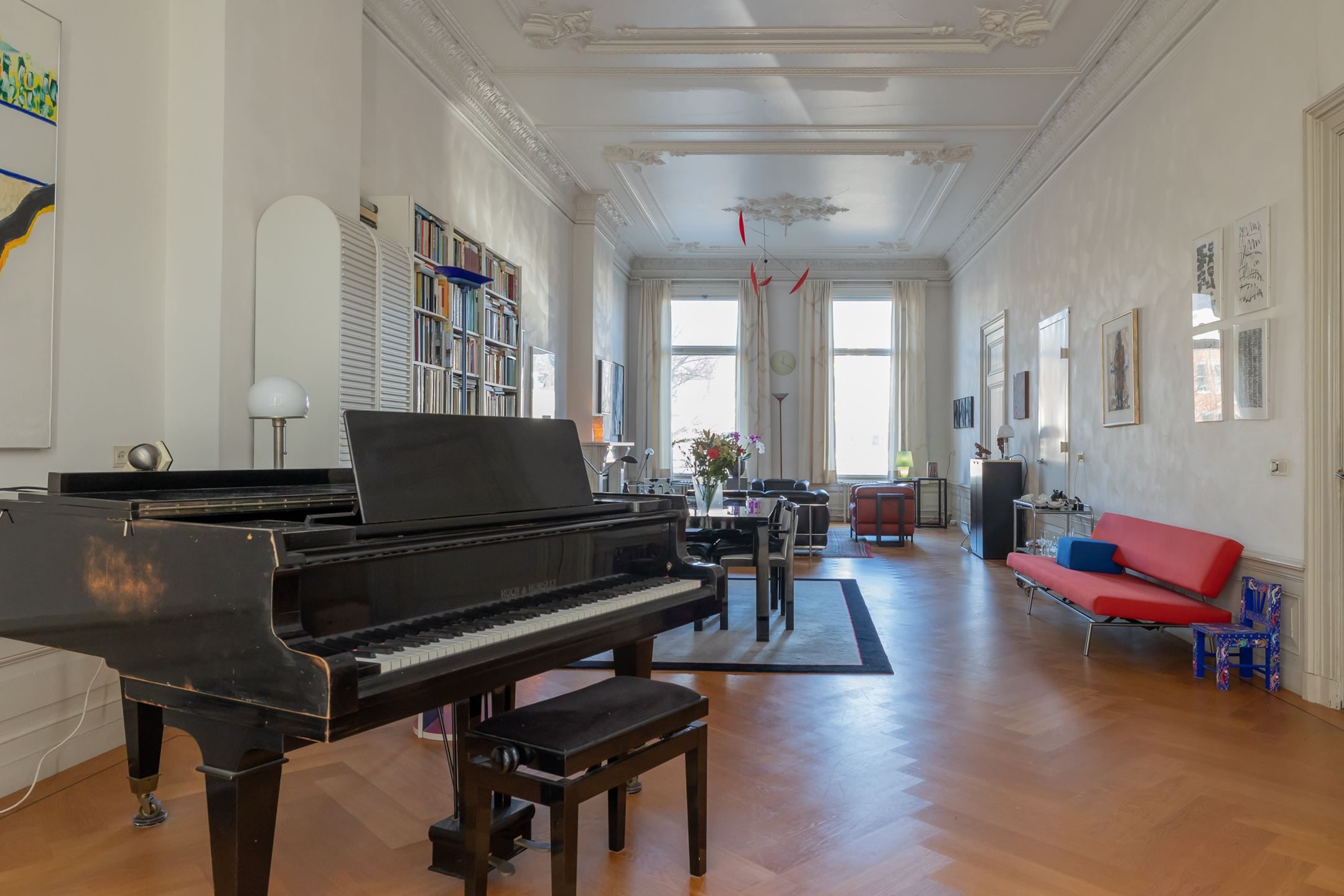 woonkamer grachtenpand