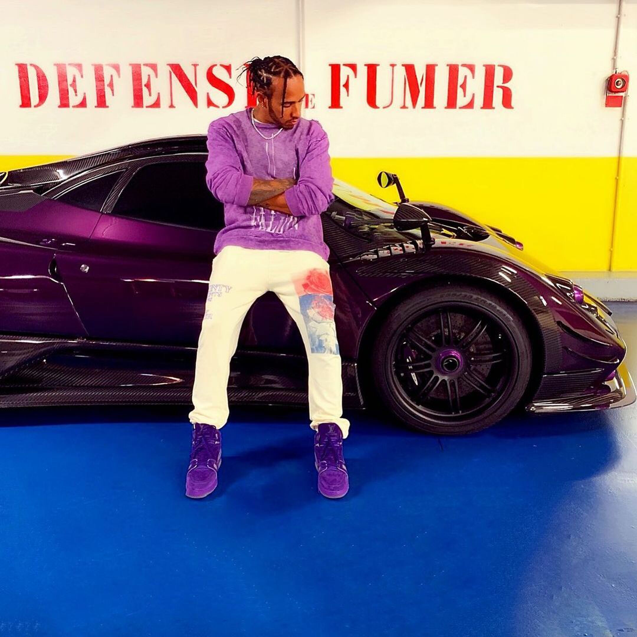 Lewis Hamilton's Pagani Zonda
