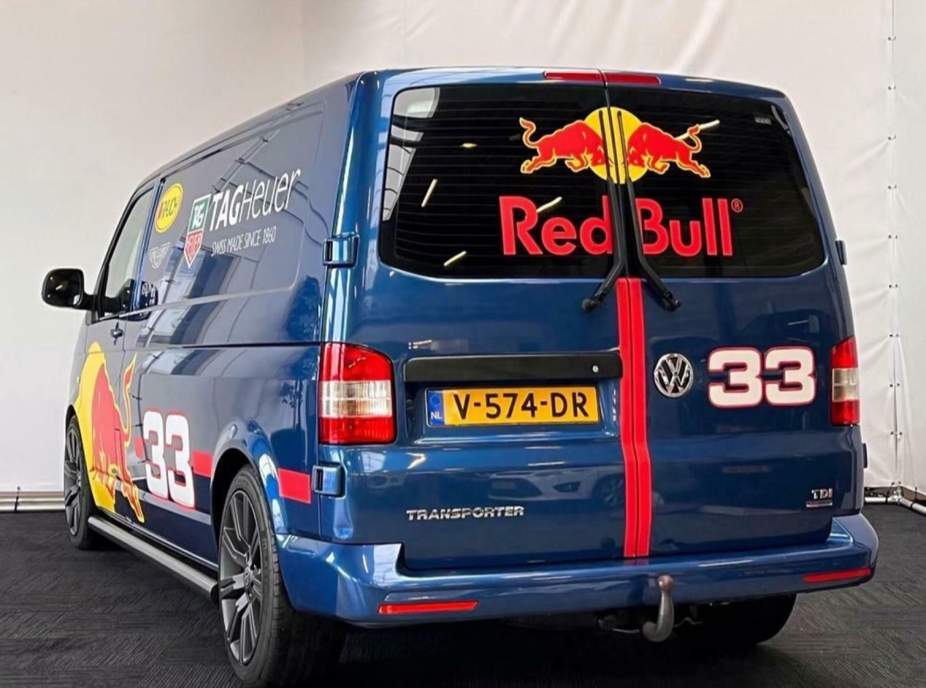 Red Bull bedrijfsbus