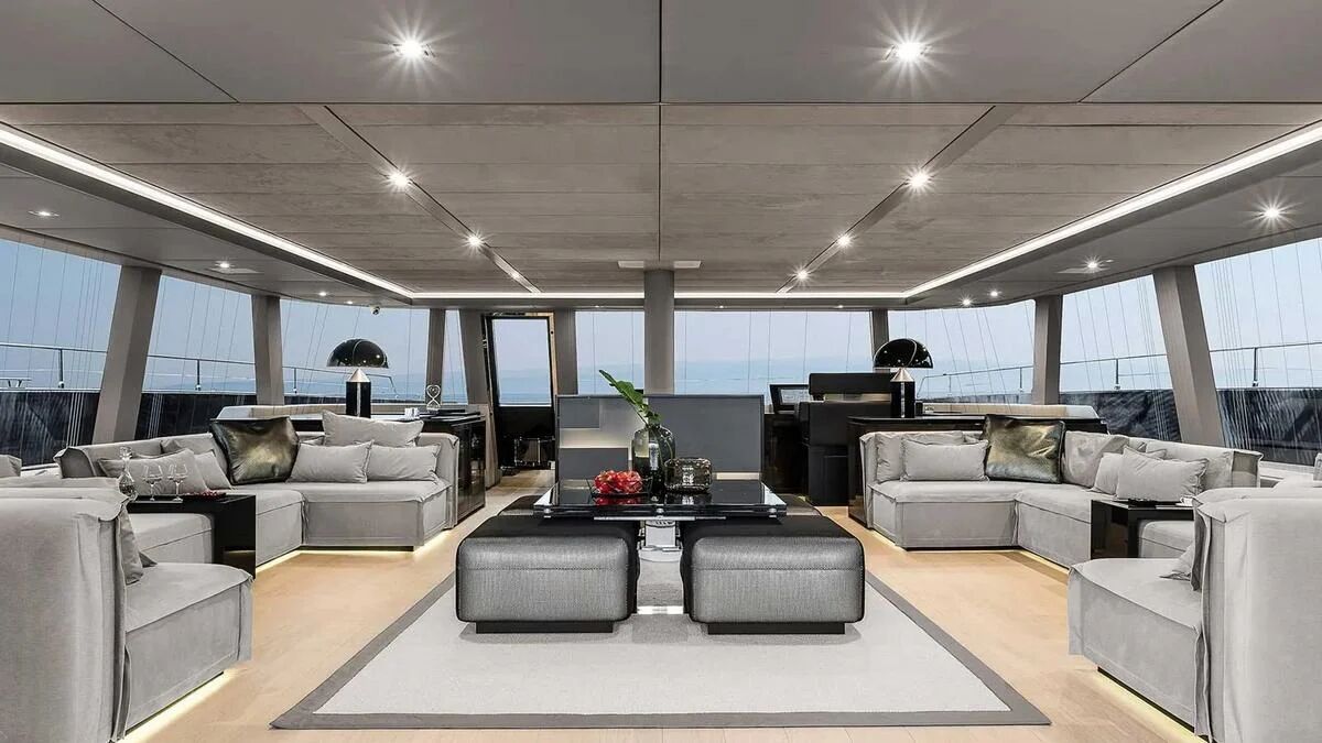 catamaran interieur