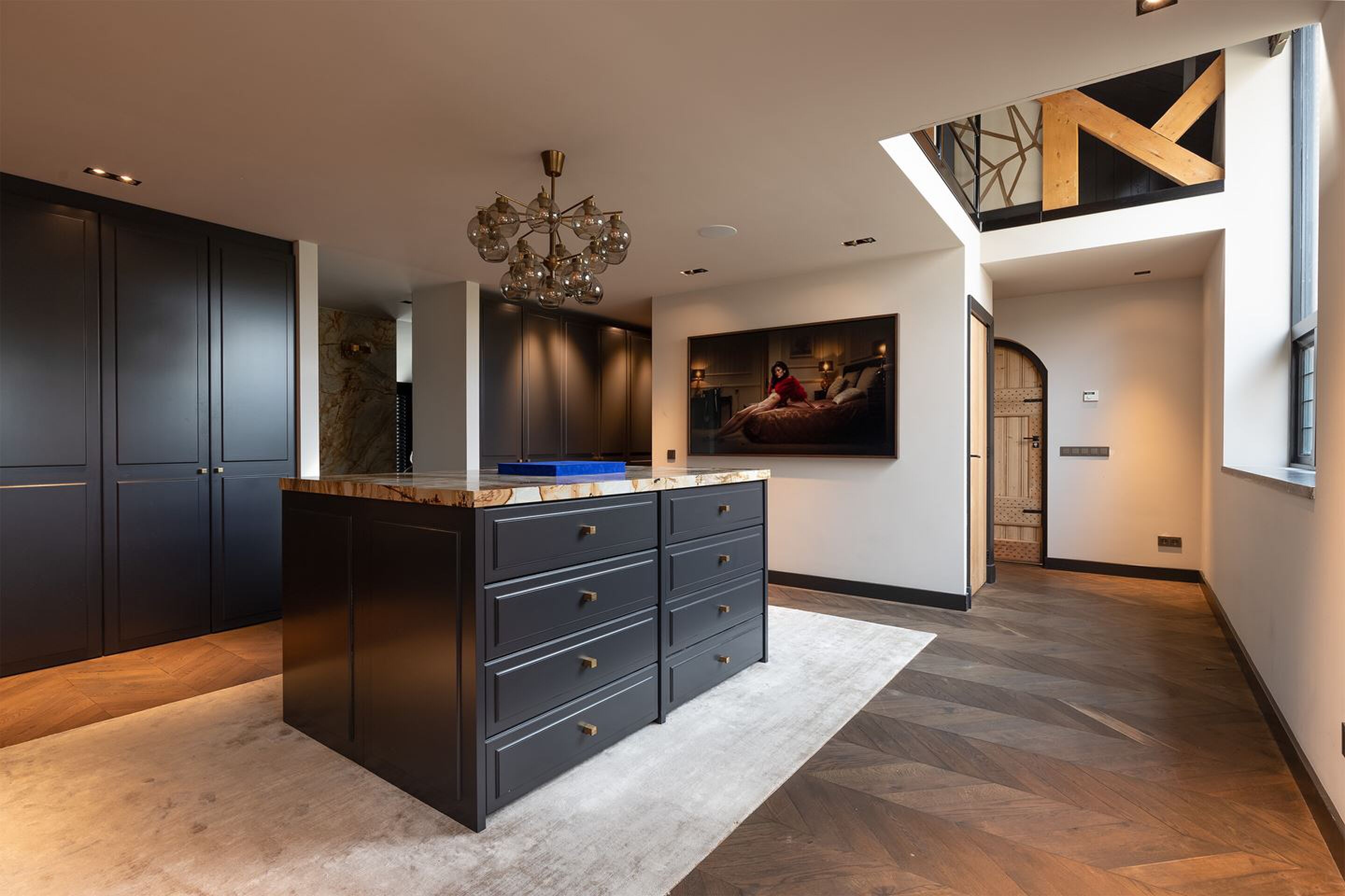 Eén van de vele kamers in één van de mooiste huizen in Laren