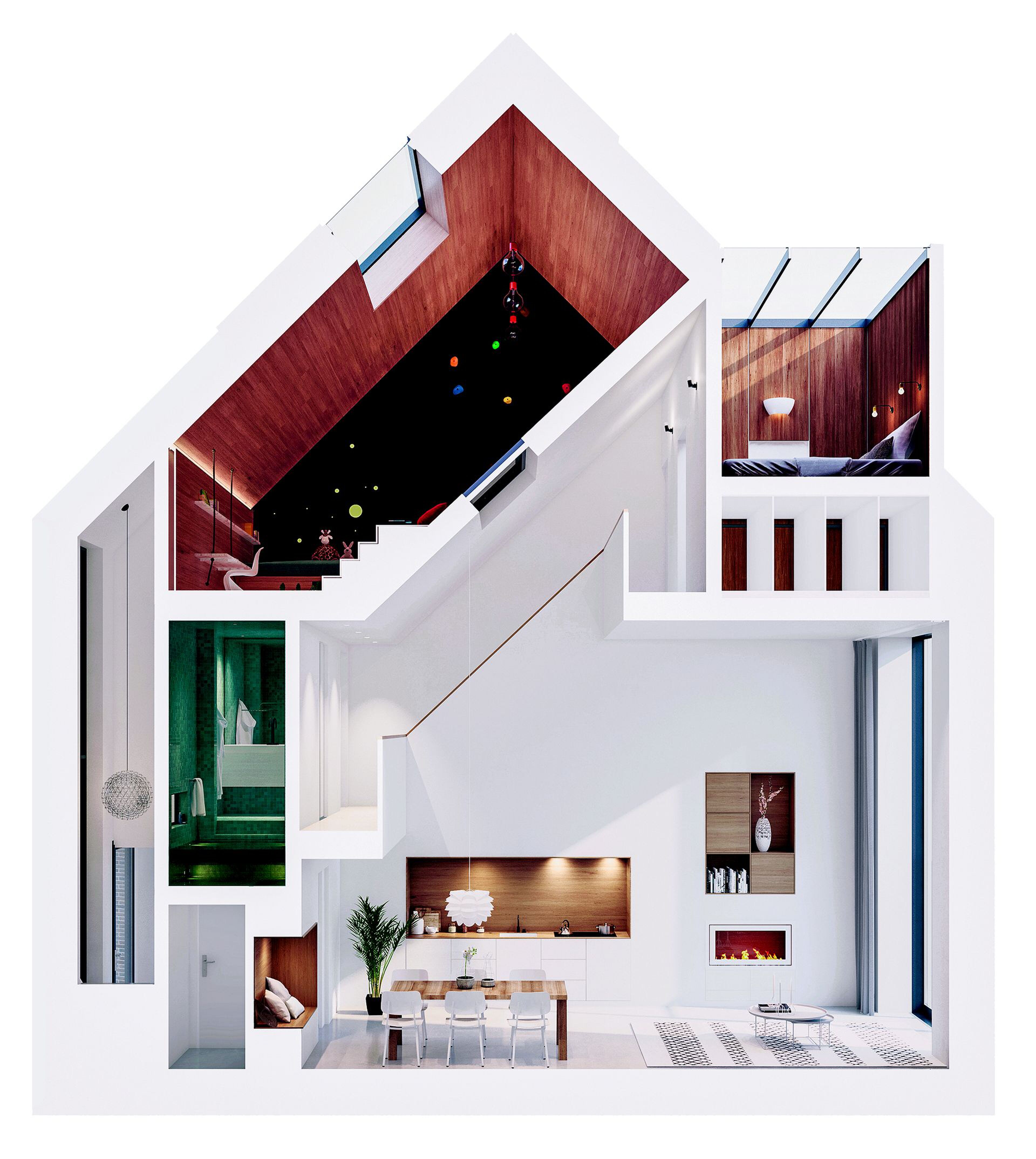 Ontwerp Rijtjeswoning