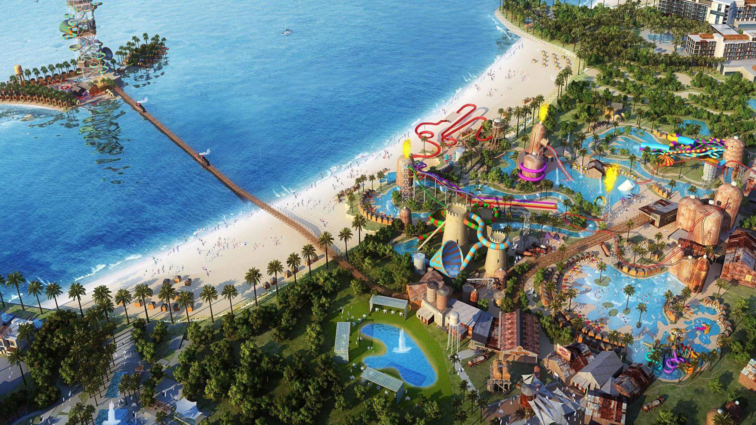 Qatar waterpark 