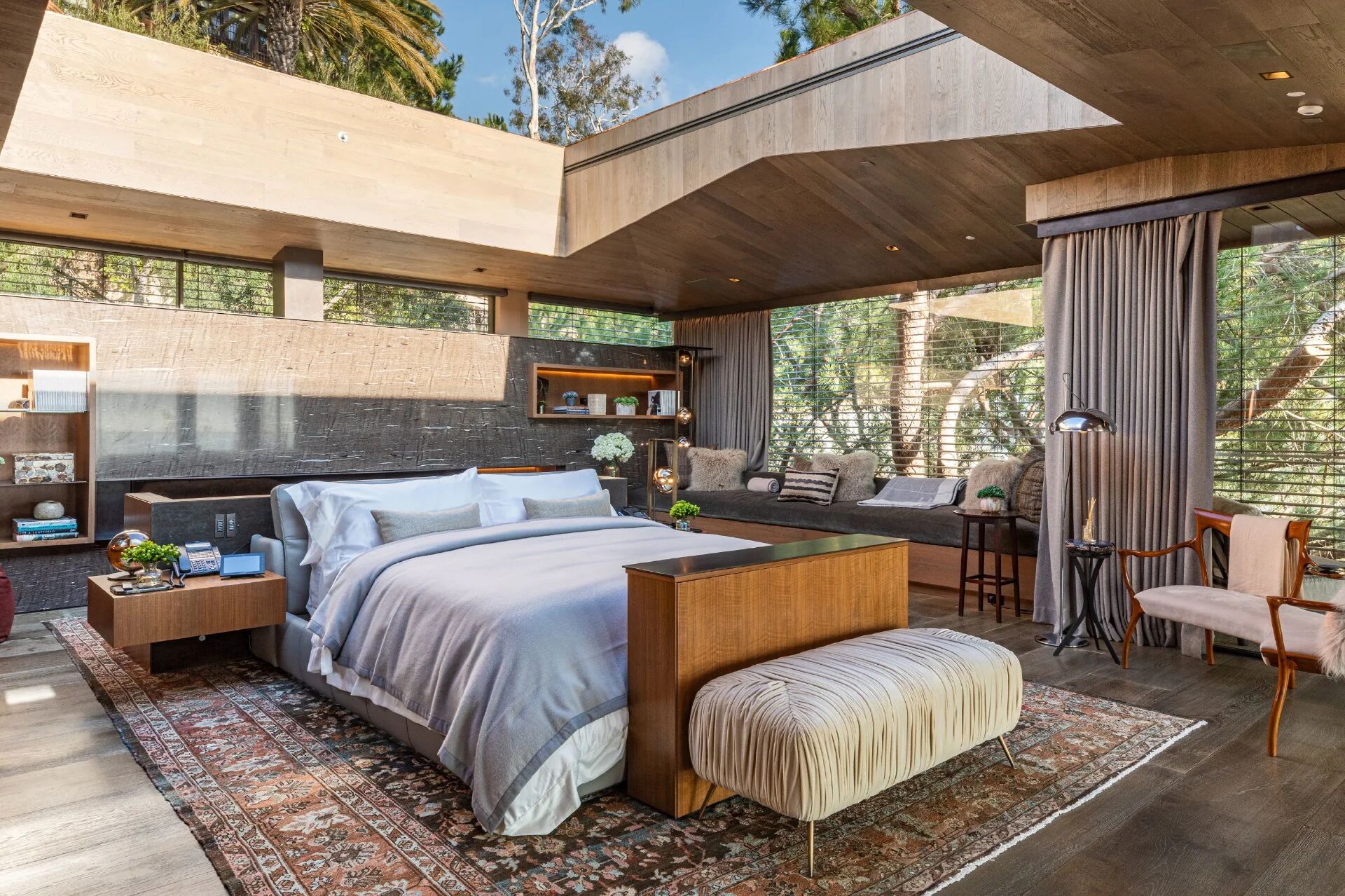 Masterbedroom villa Los Angeles