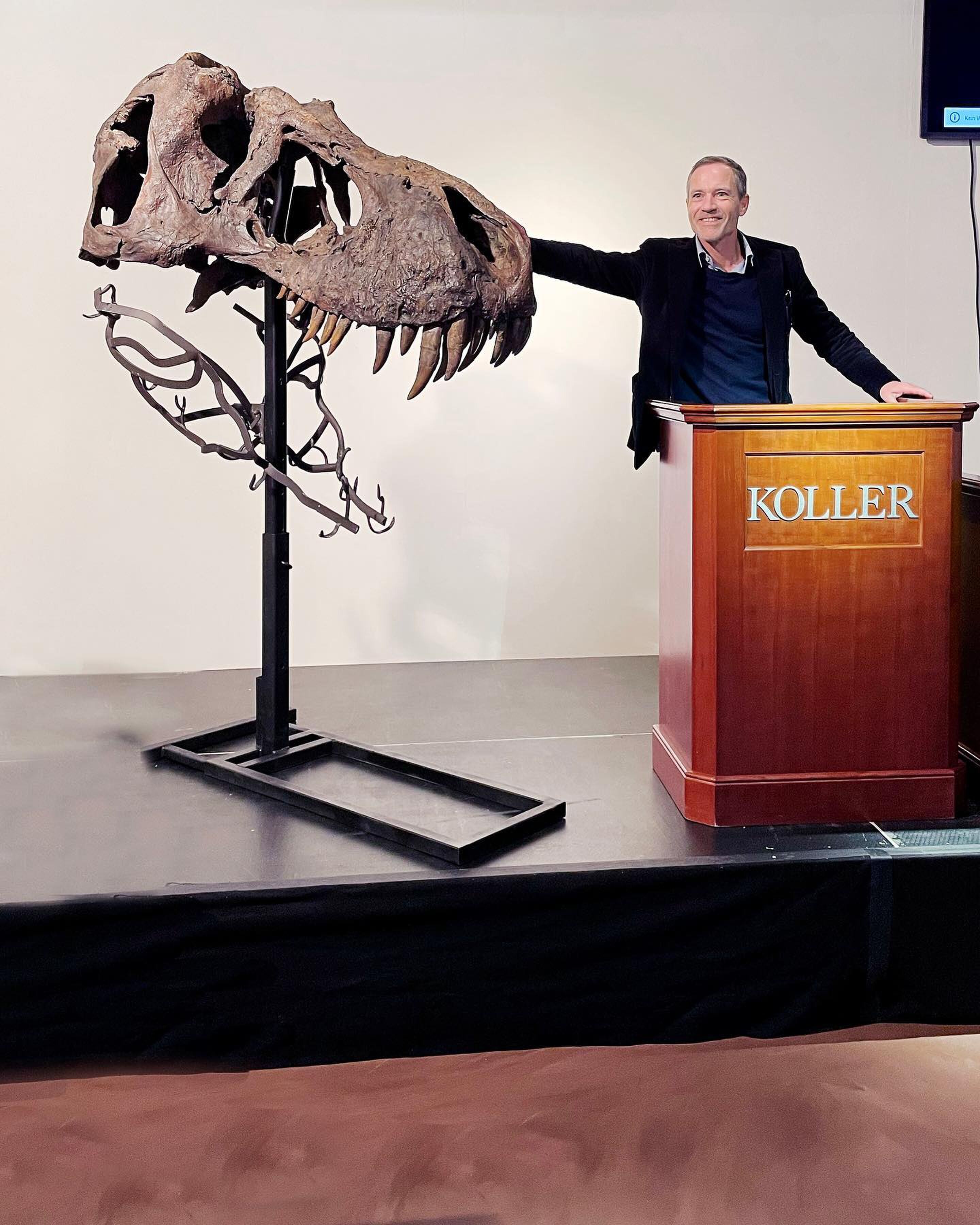 Skelet Dino veiling