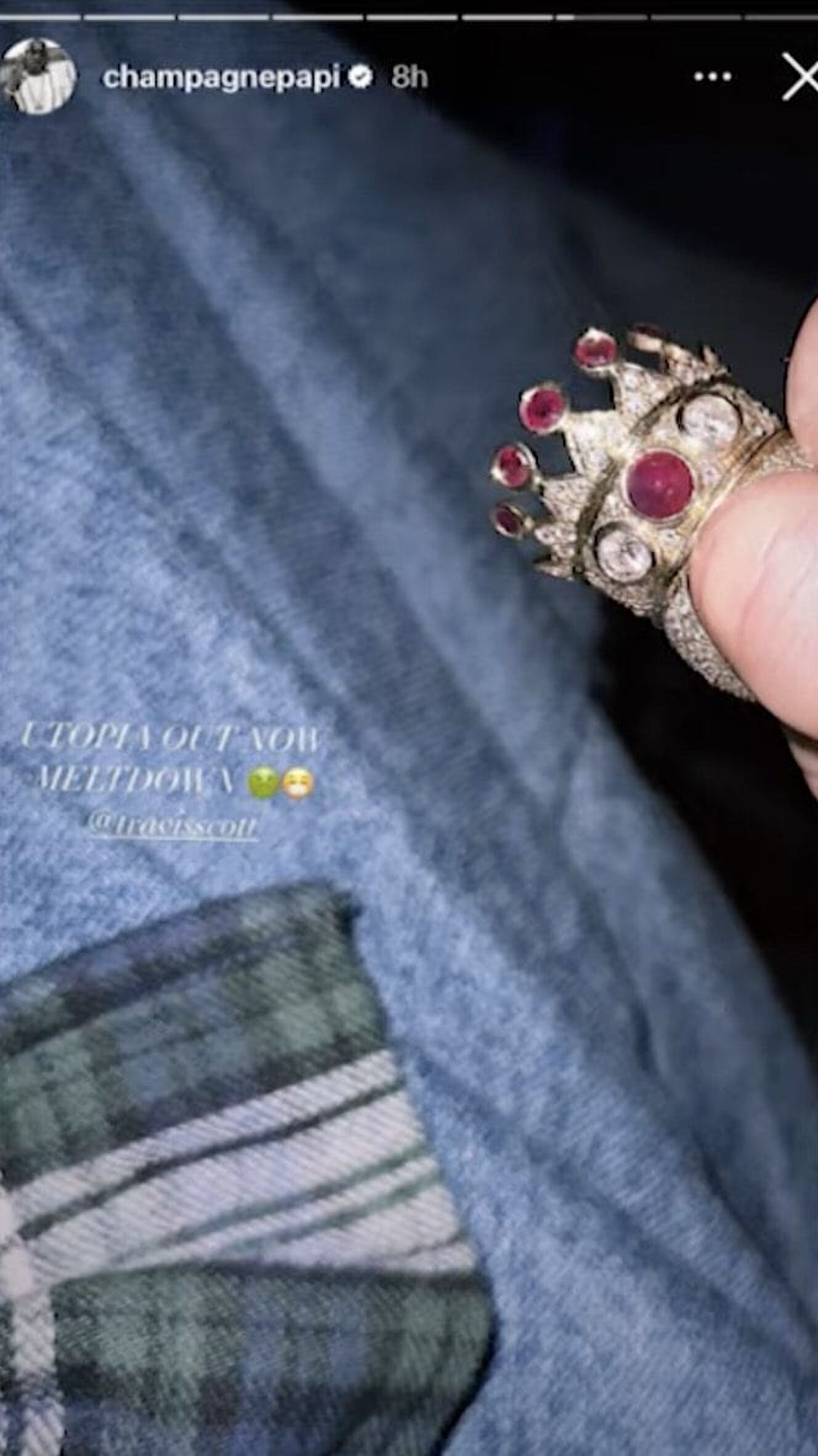 Drake ring 2Pac