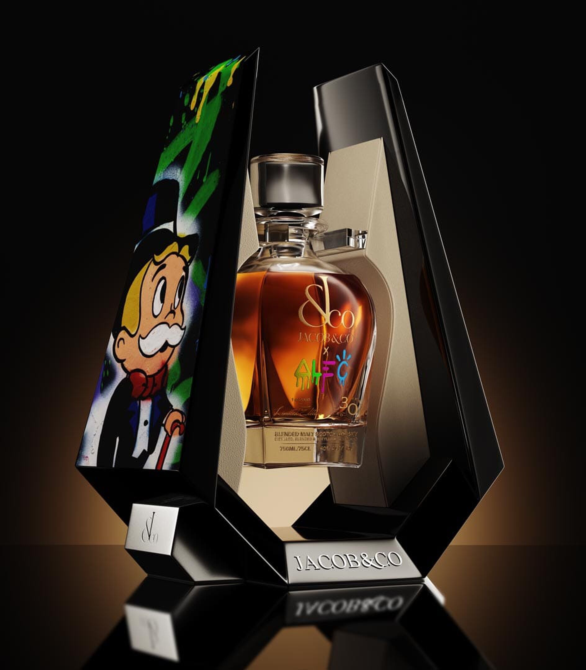 Jacob & Co. limited edition whisky met een dure prijs kaart