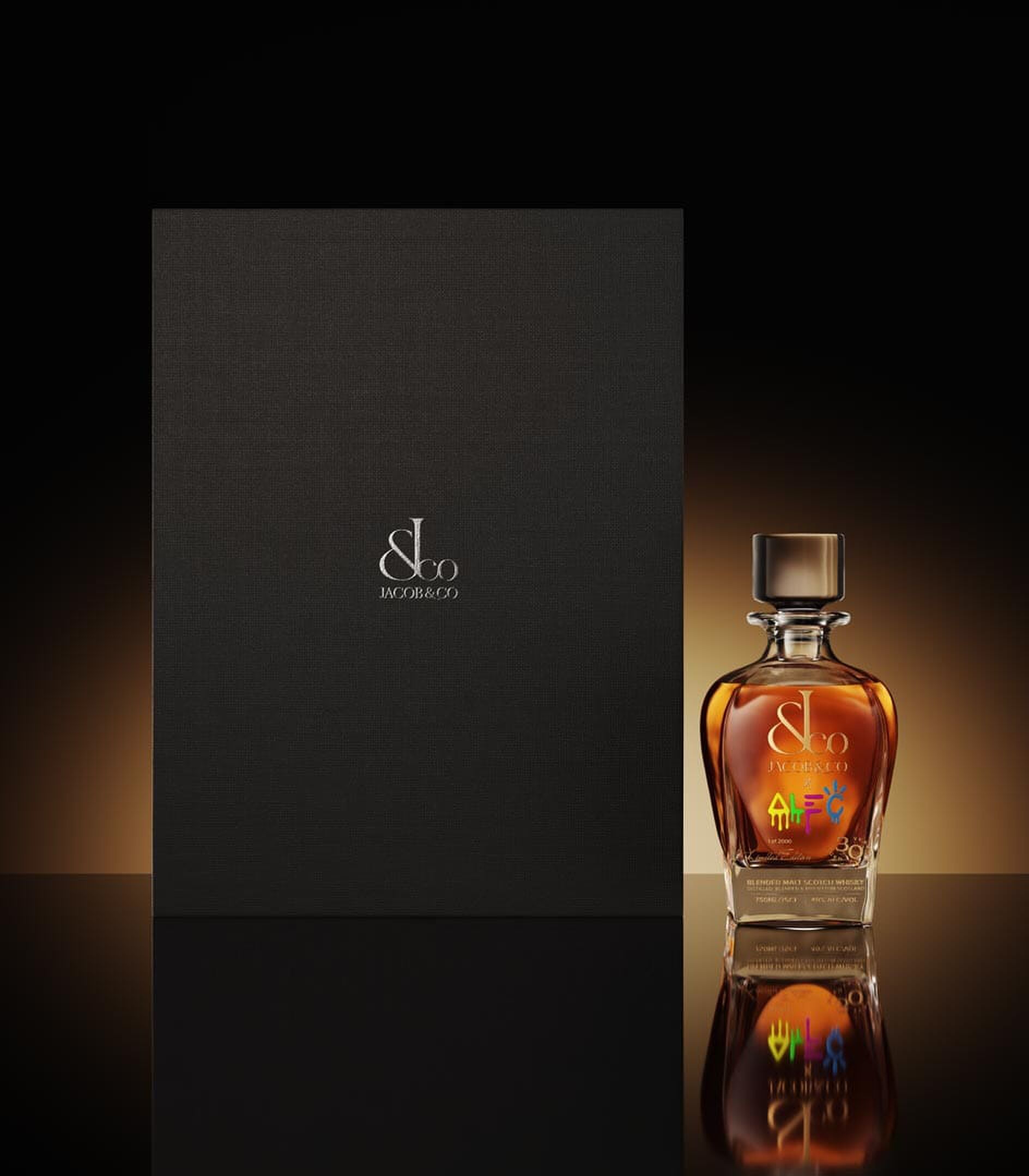 Jacob & Co. limited edition whisky met een dure prijs kaart