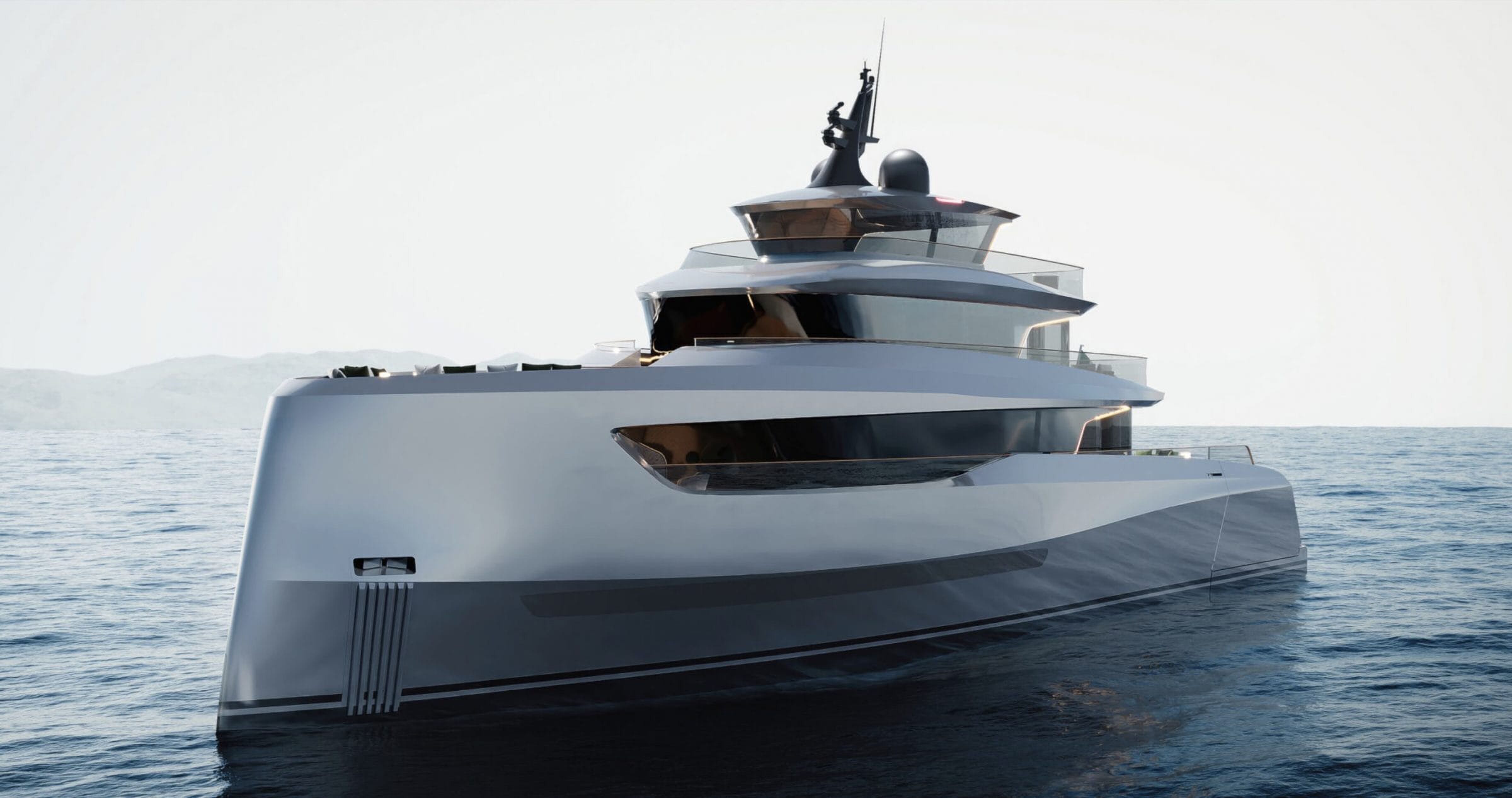 Espada superjacht privé-eiland