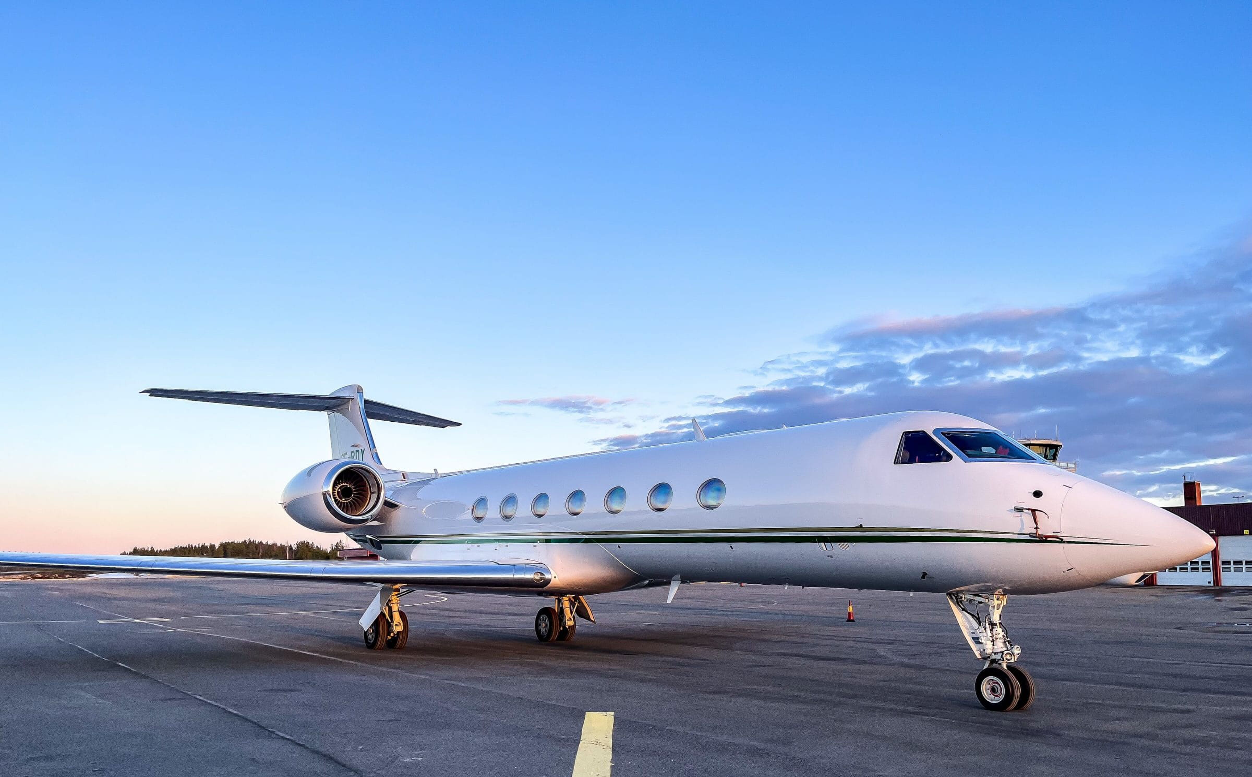  Het Luchtruim van Luxe Jets voor Voetballers