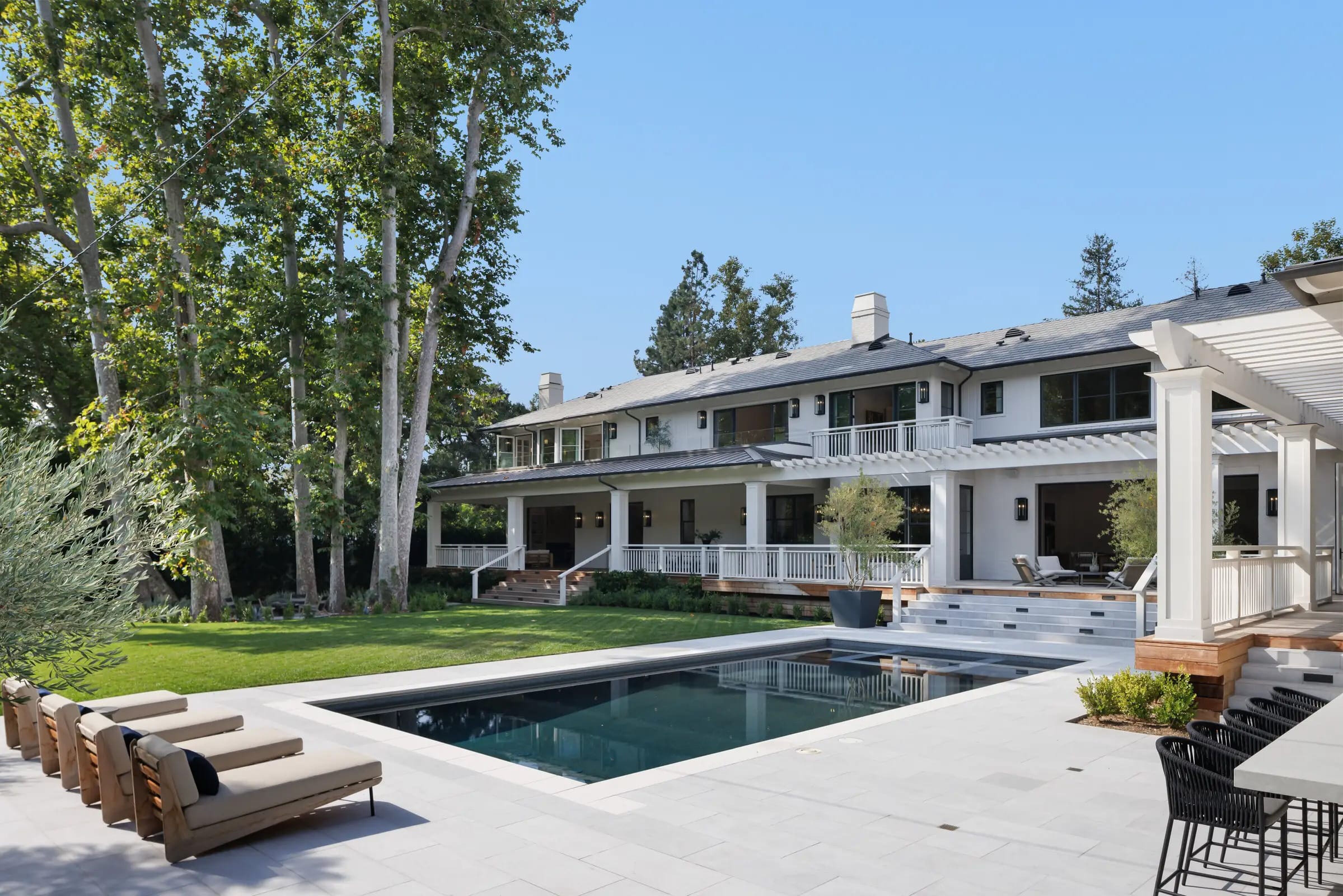 Zwembad Jennifer Lopez villa