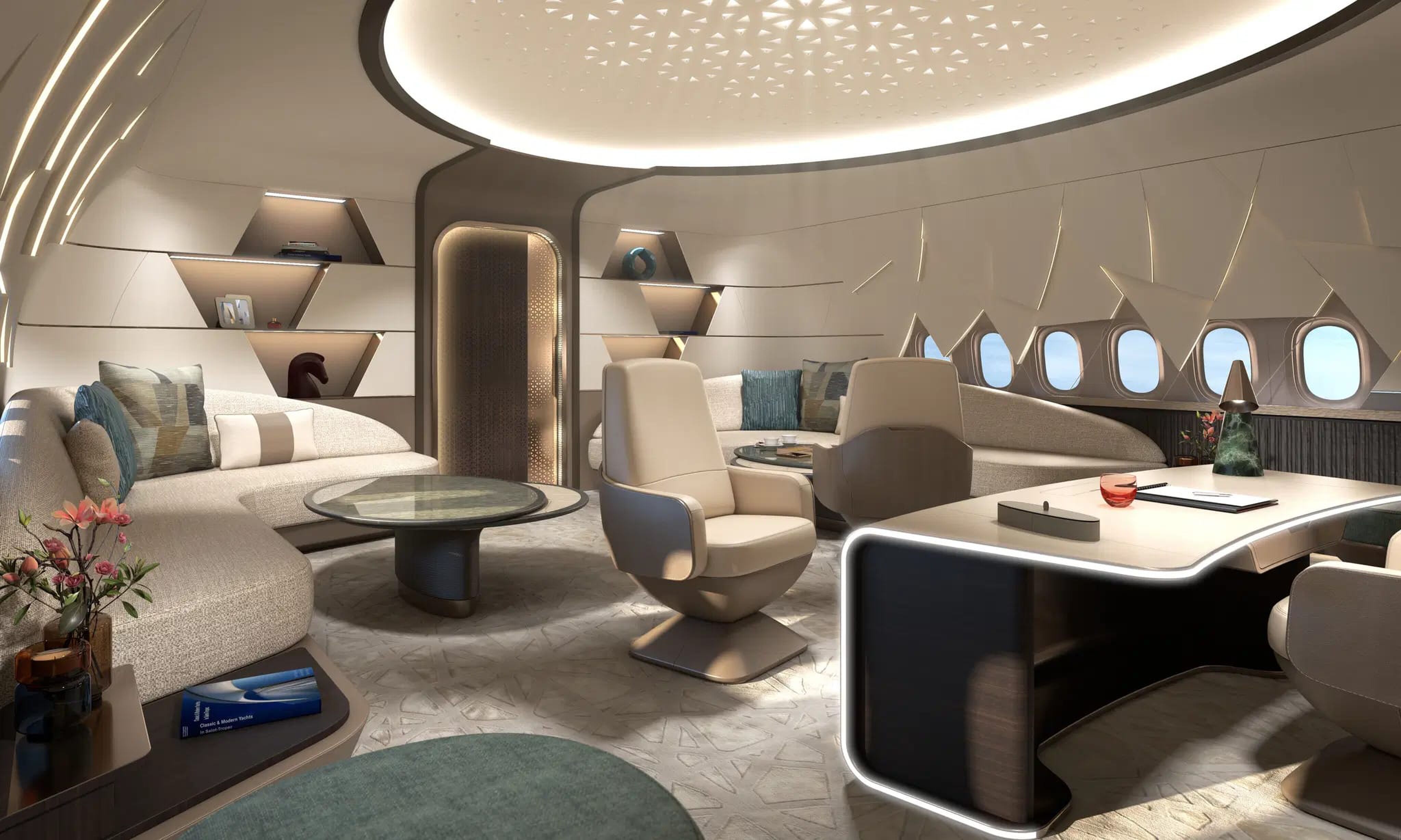 Lufthansa Technik onthult ultiem luxe vliegtuig