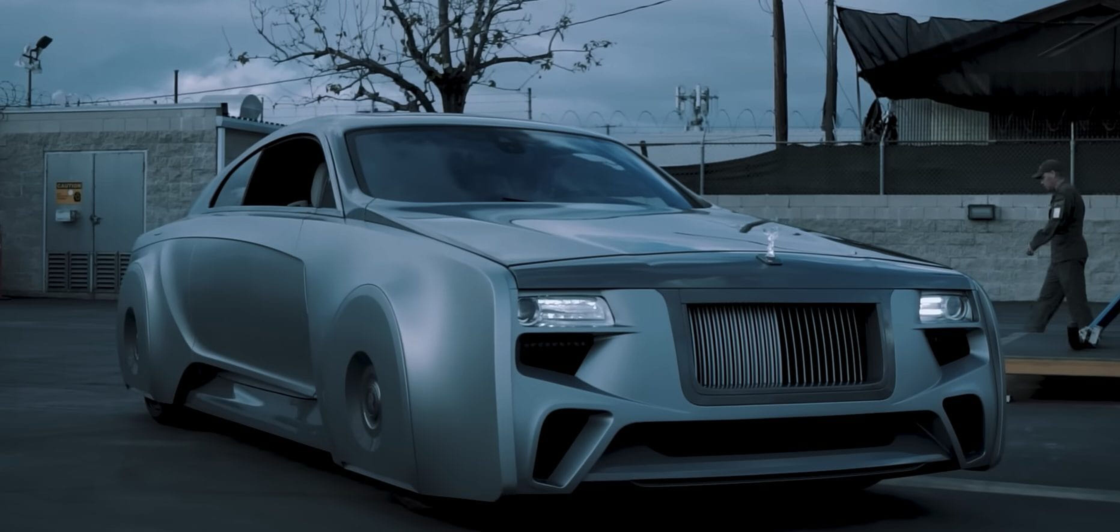 Justin Bieber's Unieke zwevende Rolls-Royce