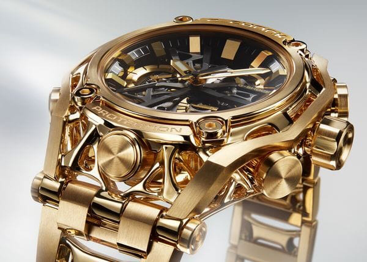 Dit AI-ontworpen gouden G-Shock horloge kan wel tot $140.000 opbrengen bij veiling