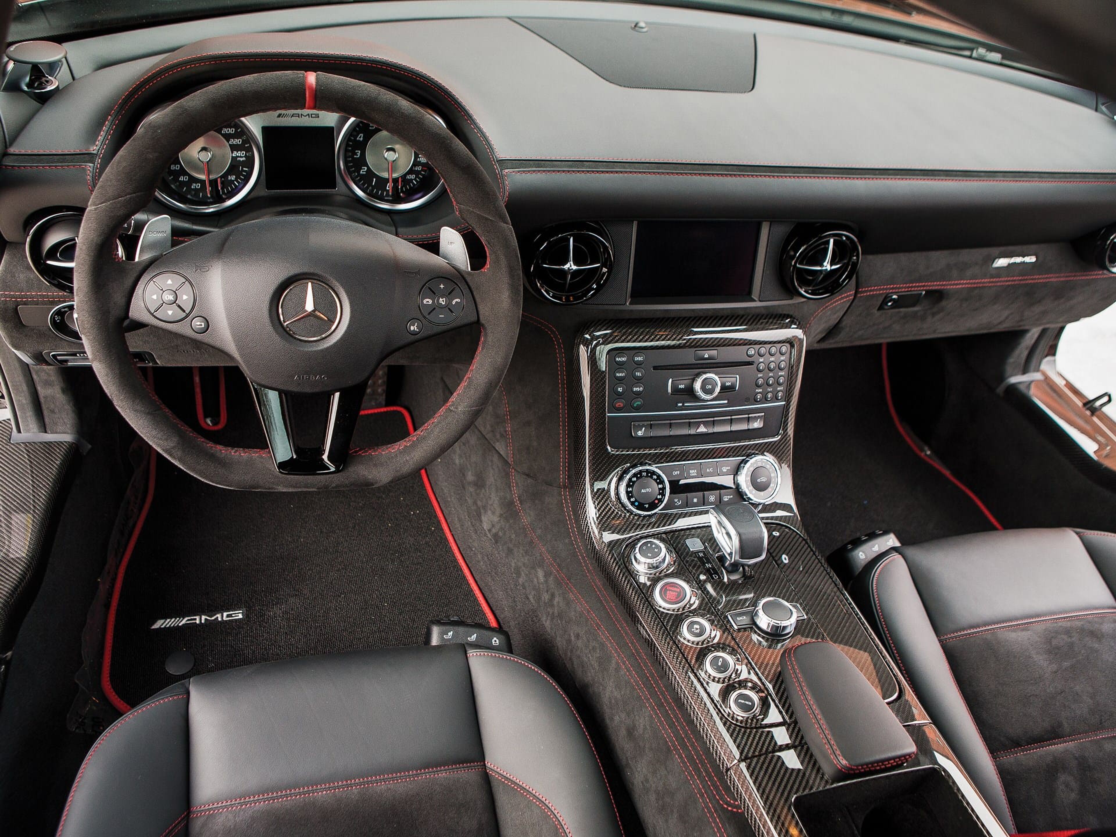Zeldzame Mercedes-Benz SLS AMG Black Series uit 2014 werd geveild en snel verkocht