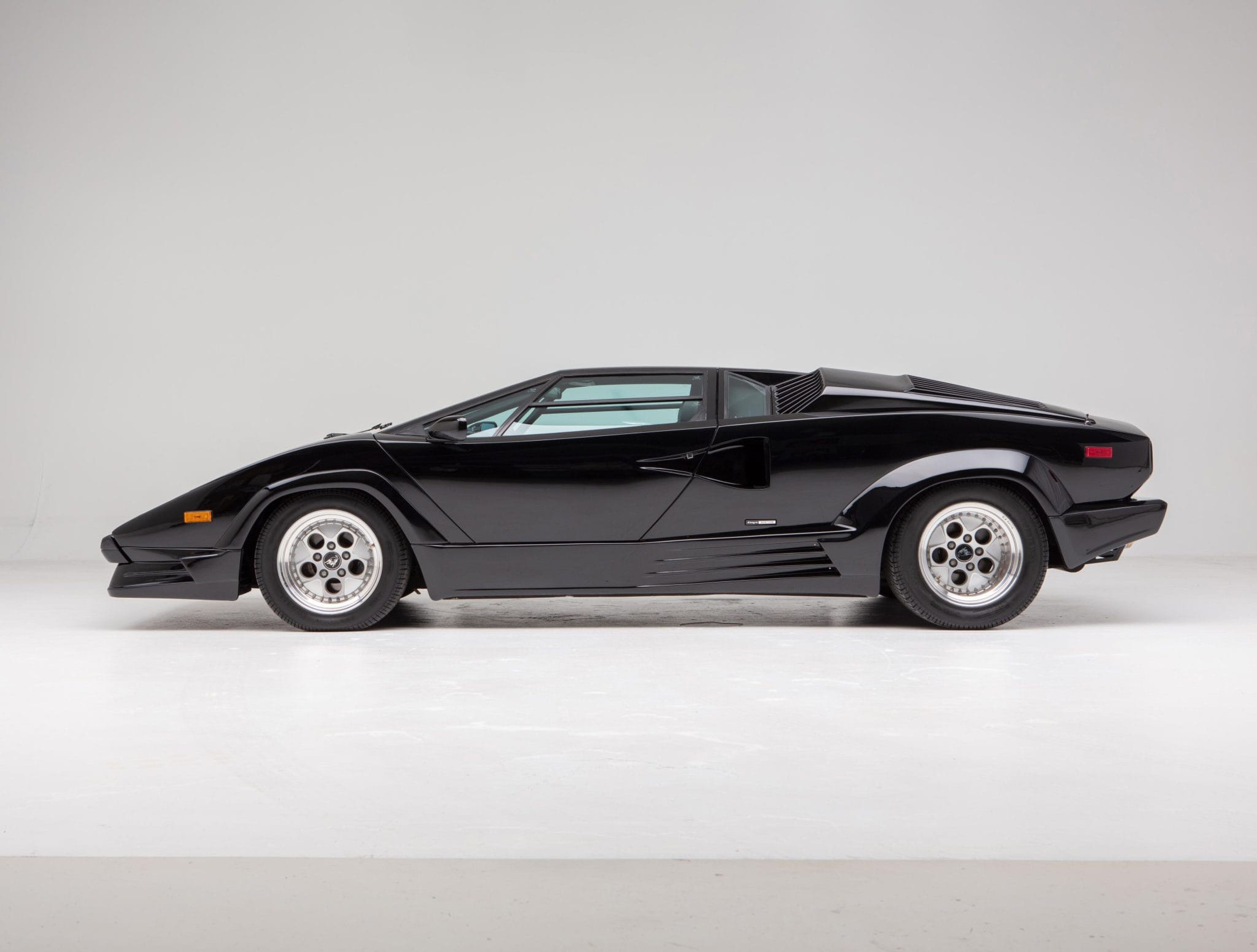 De unieke Lamborghini Countach 25-jarig jubileumeditie uit 1989