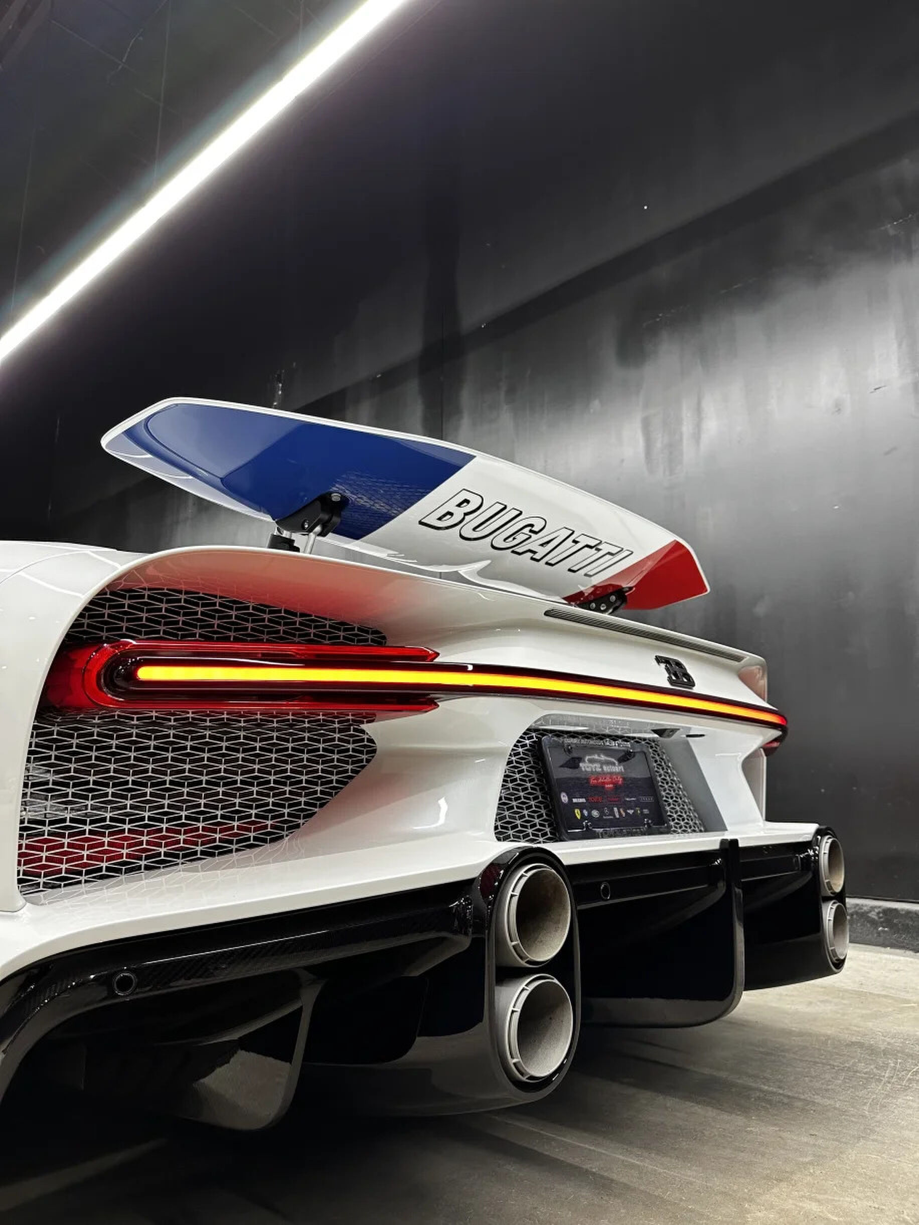 Bugatti Chiron Elephant Blanc